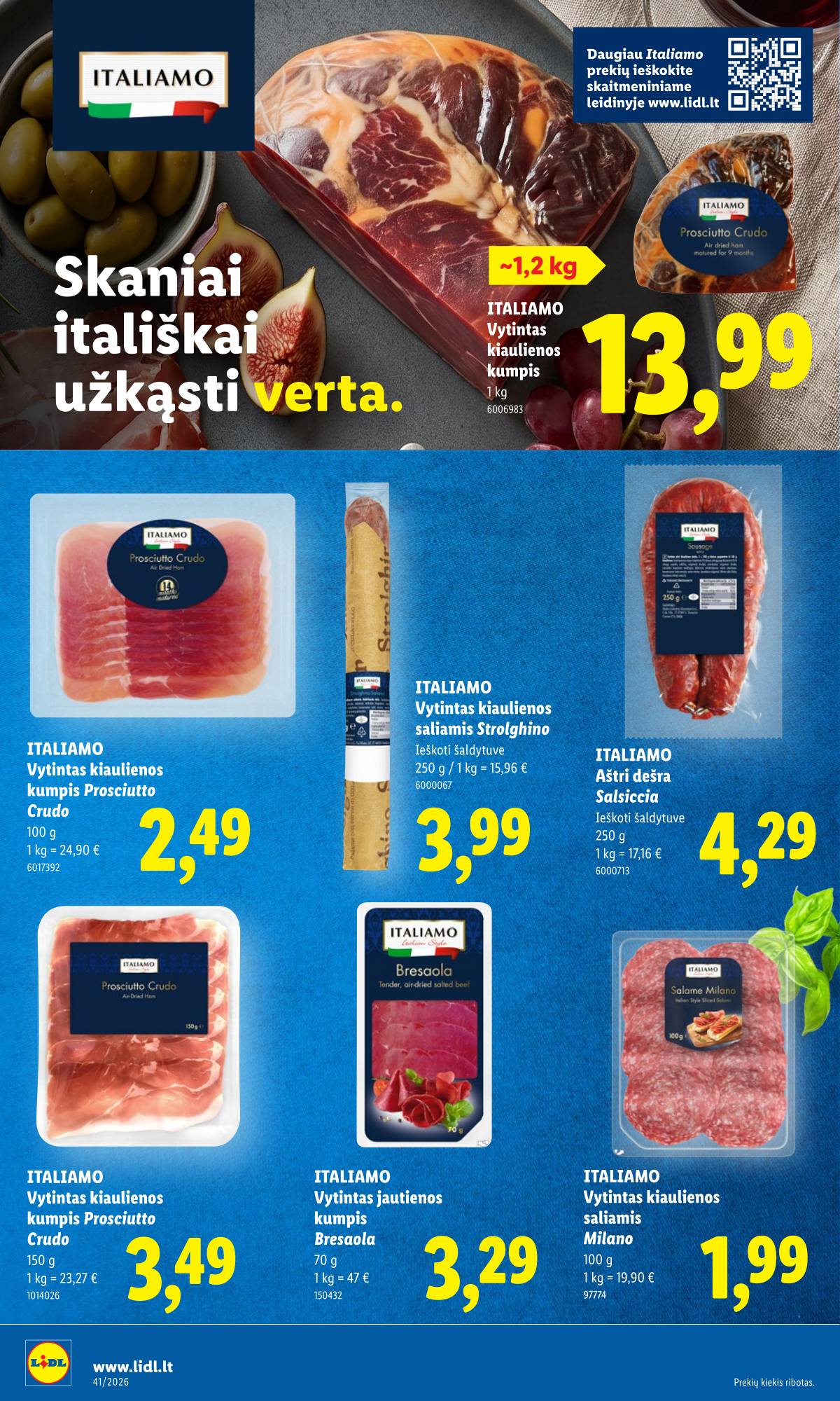 Lidl - LIDL SAVAITĖS Maisto prekių akcijų leidinys 28 puslapis