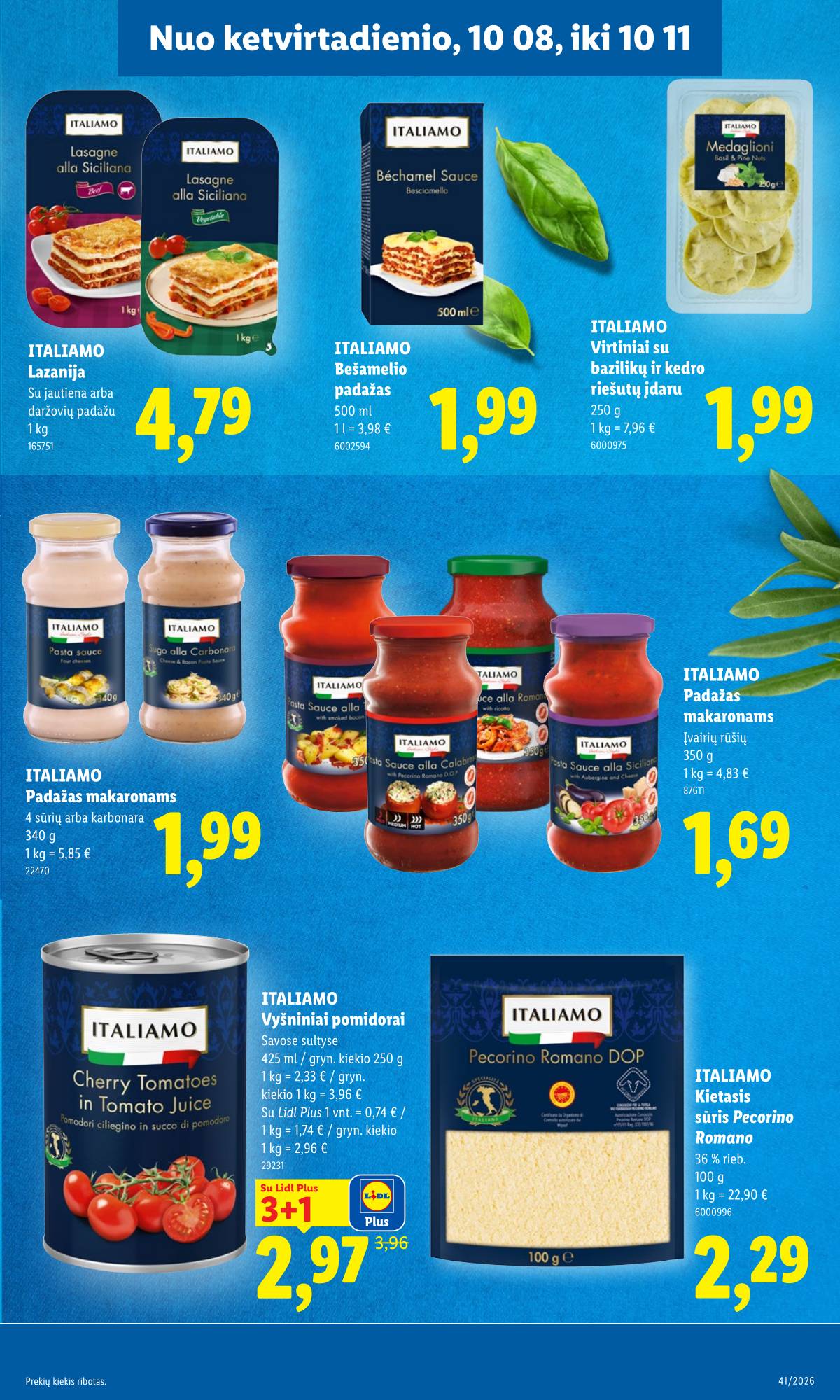 Lidl - LIDL SAVAITĖS Maisto prekių akcijų leidinys 33 puslapis