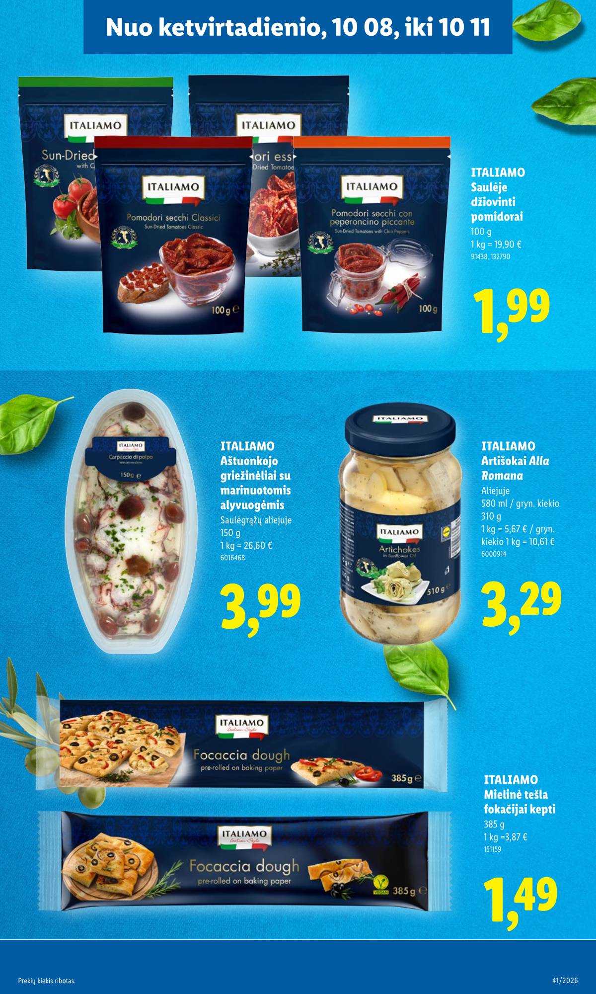 Lidl - LIDL SAVAITĖS Maisto prekių akcijų leidinys 37 puslapis