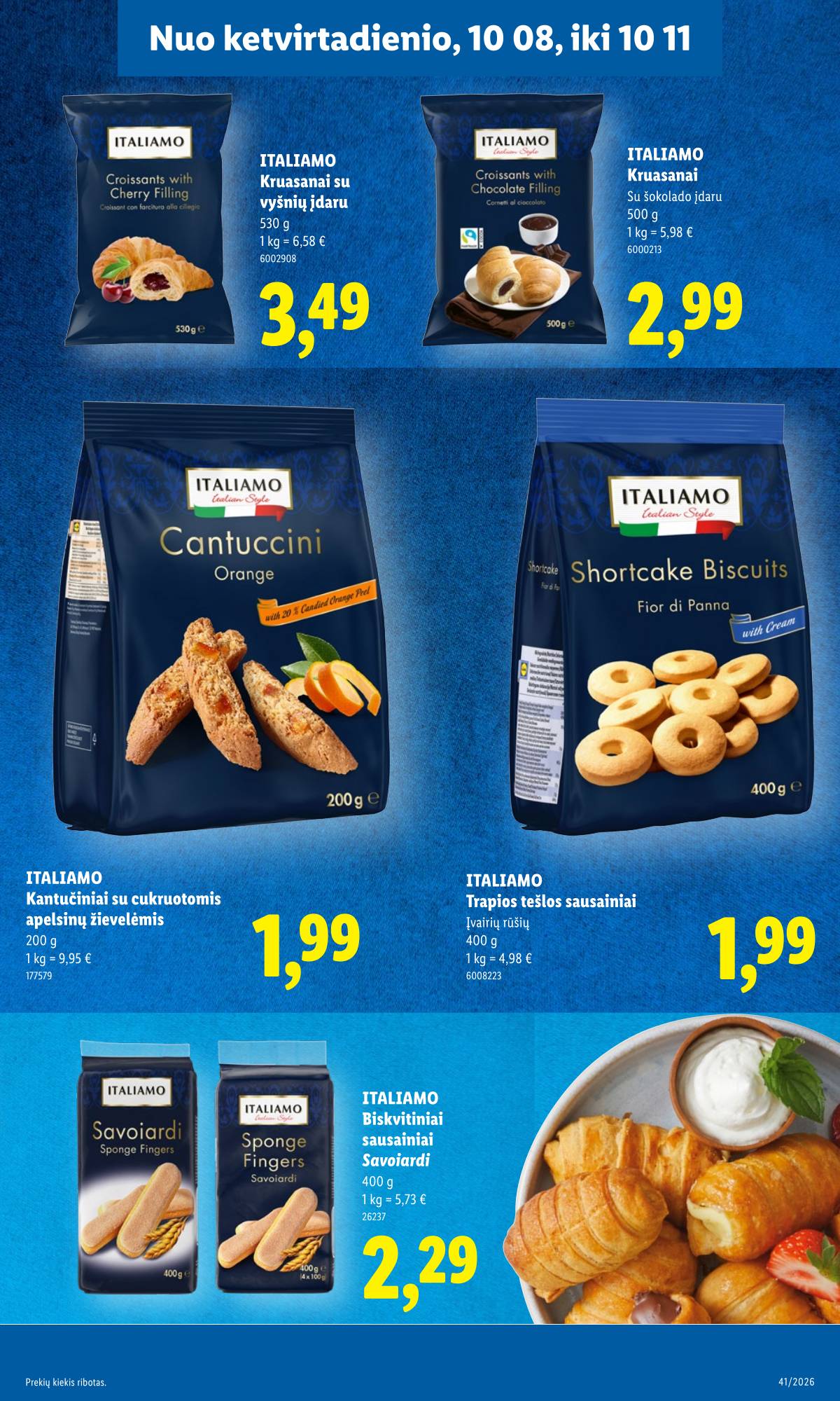 Lidl - LIDL SAVAITĖS Maisto prekių akcijų leidinys 41 puslapis