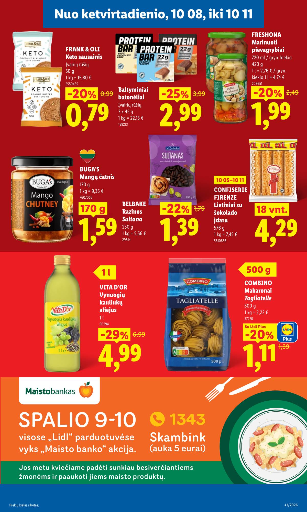Lidl - LIDL SAVAITĖS Maisto prekių akcijų leidinys 43 puslapis