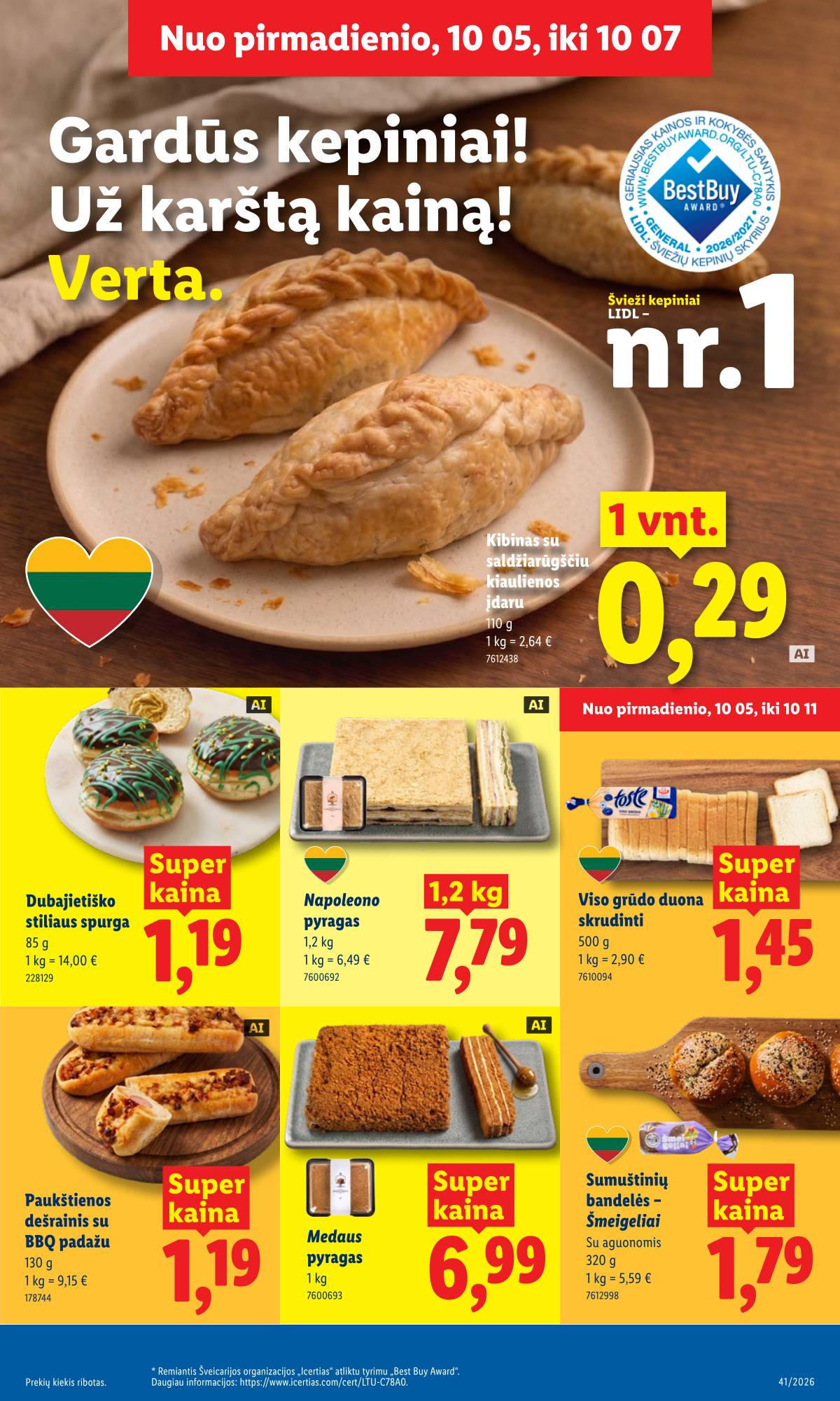 Lidl - LIDL SAVAITĖS Maisto prekių akcijų leidinys 5 puslapis