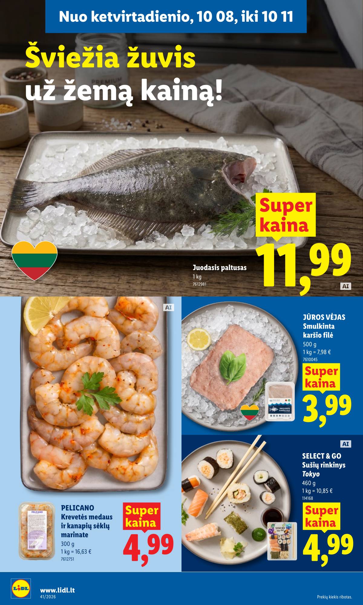 Lidl - LIDL SAVAITĖS Maisto prekių akcijų leidinys 52 puslapis