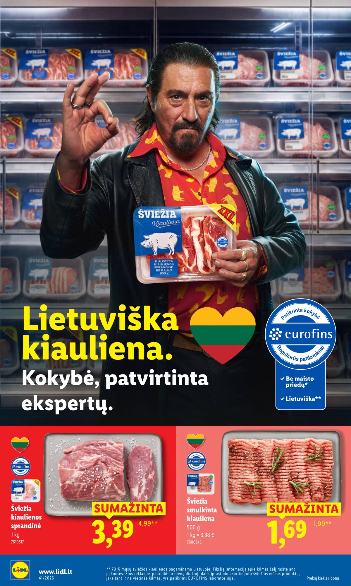 Lidl - LIDL SAVAITĖS Maisto prekių akcijų leidinys 6 puslapis