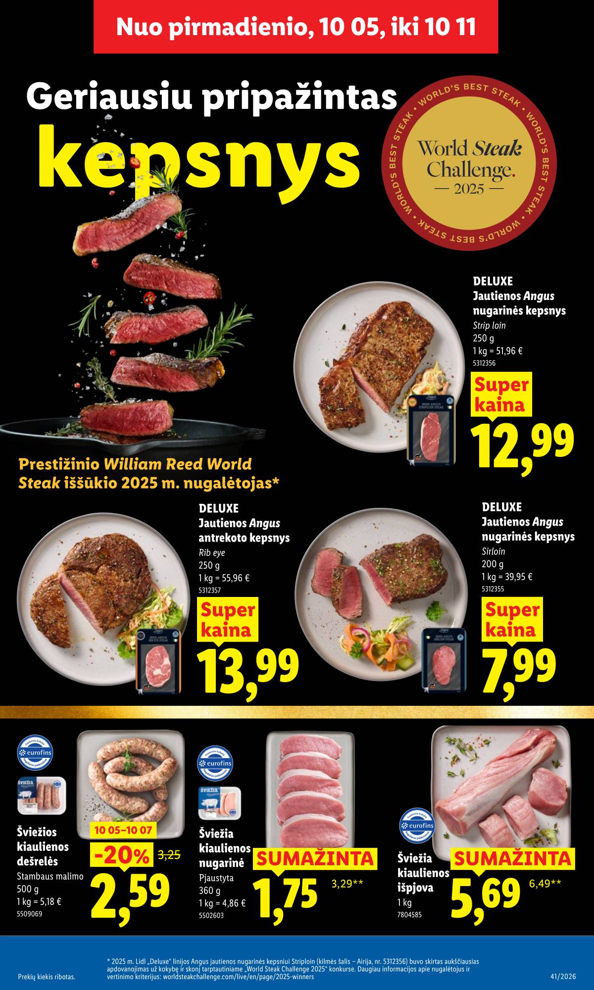 Lidl - LIDL SAVAITĖS Maisto prekių akcijų leidinys 7 puslapis