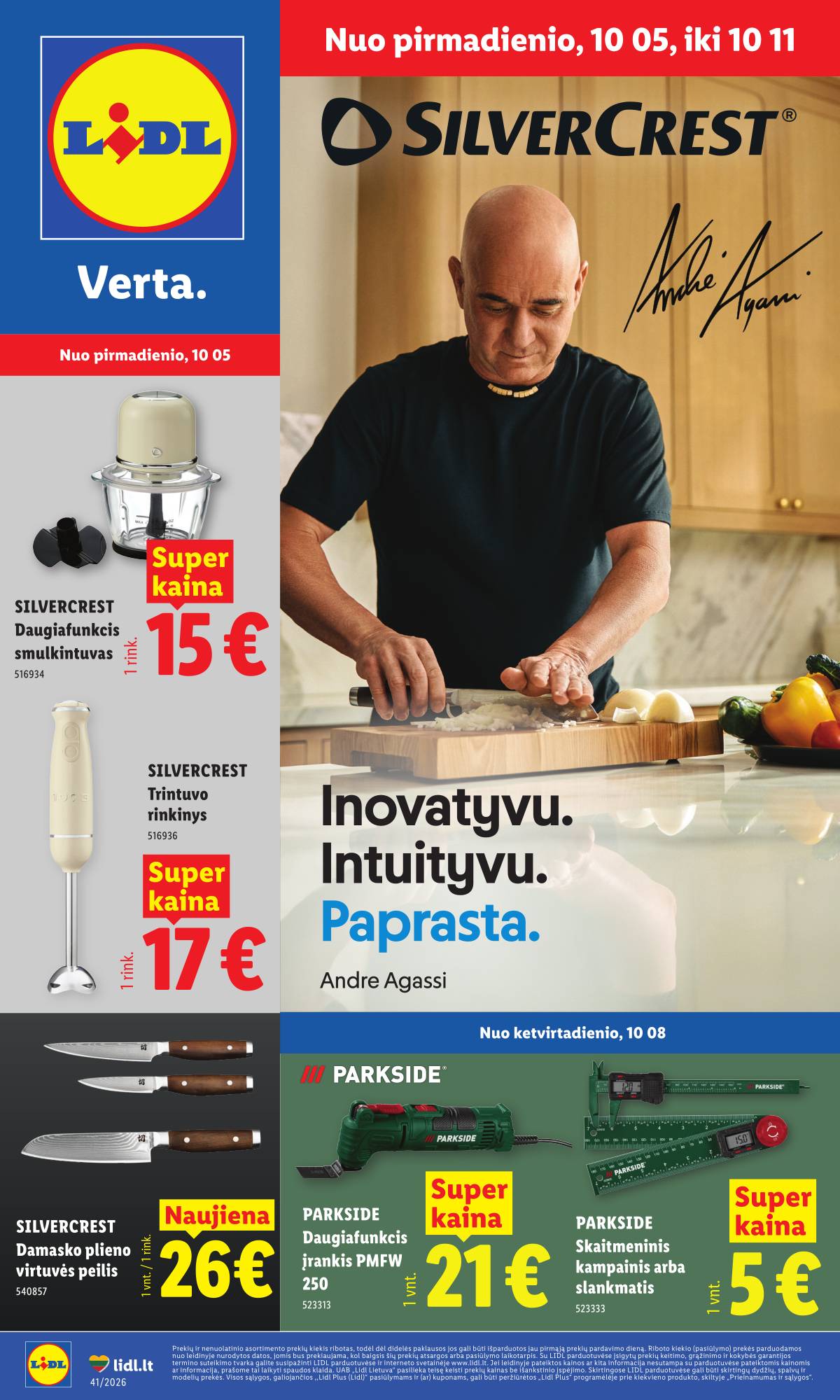 Lidl - LIDL Ne maisto prekių akcijų leidinys 1 puslapis