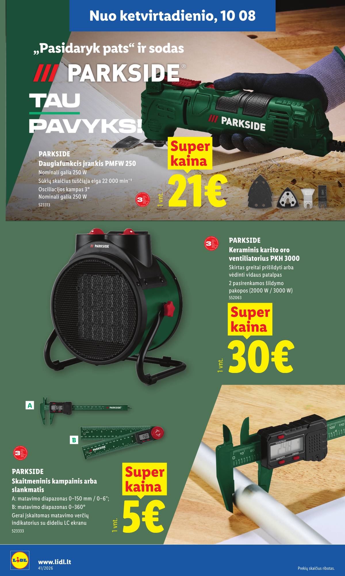 Lidl - LIDL Ne maisto prekių akcijų leidinys 14 puslapis