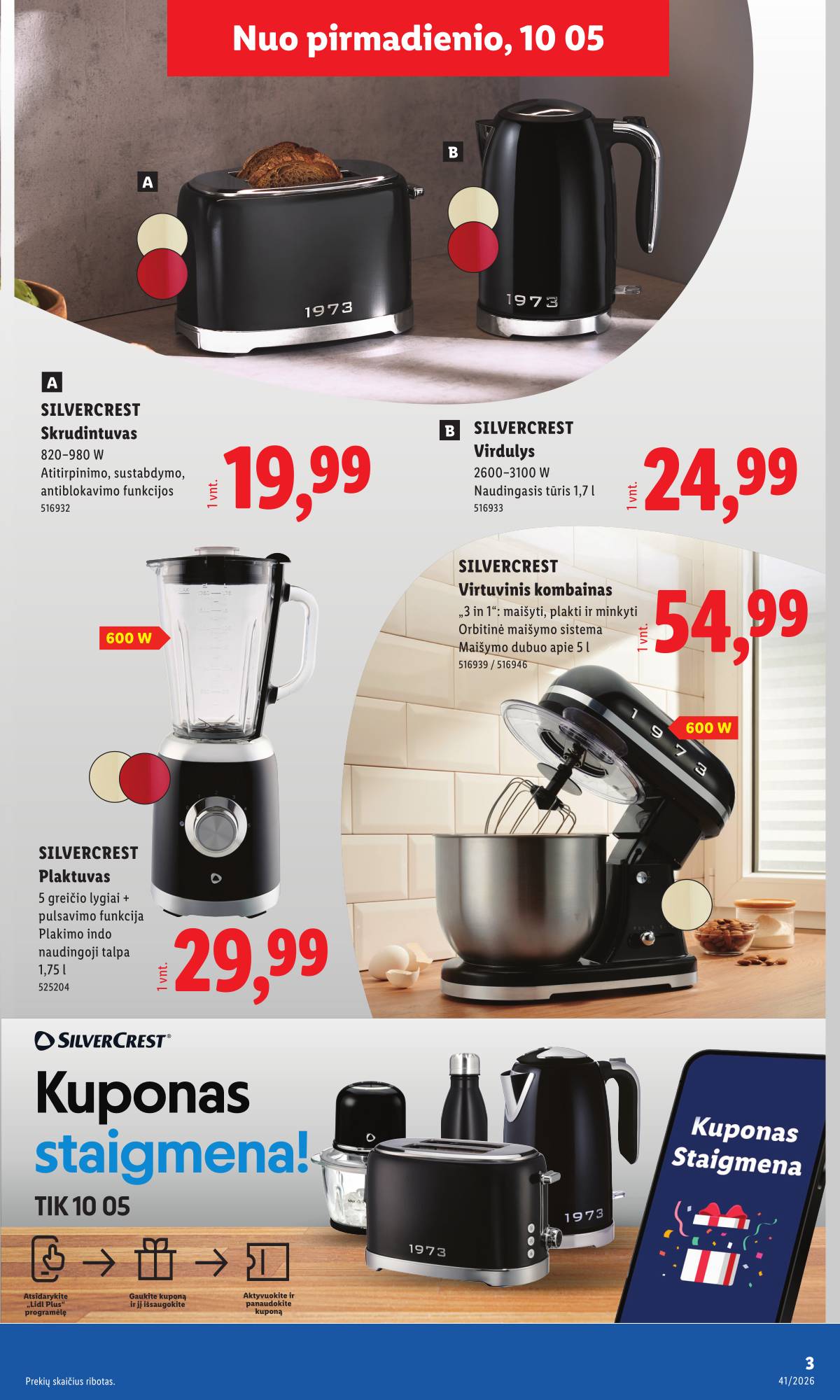 Lidl - LIDL Ne maisto prekių akcijų leidinys 3 puslapis
