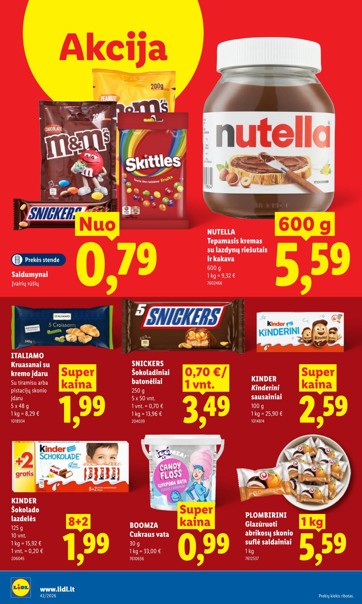 Lidl - LIDL SAVAITĖS Maisto prekių akcijų leidinys 16 puslapis