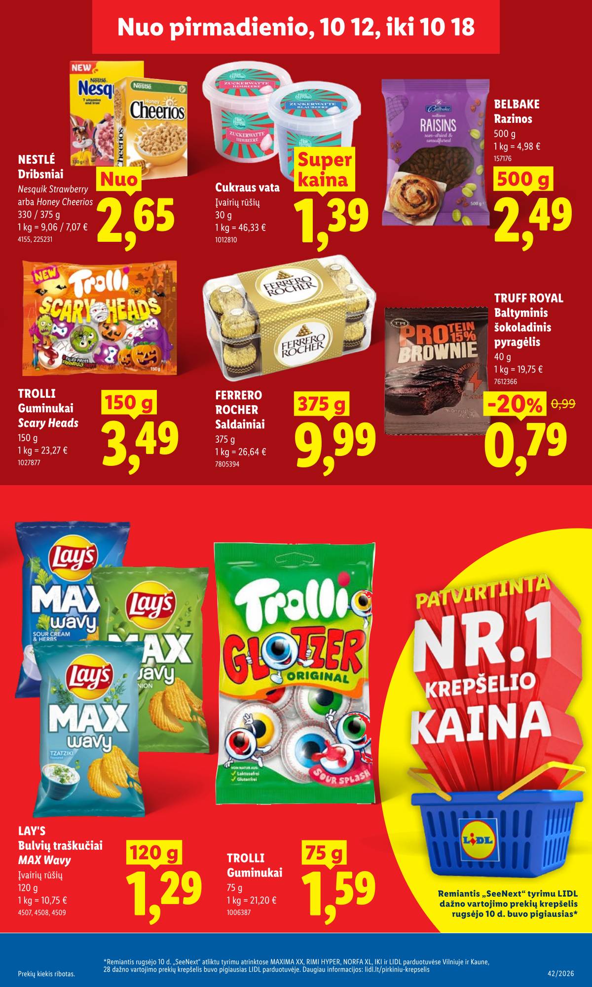 Lidl - LIDL SAVAITĖS Maisto prekių akcijų leidinys 17 puslapis