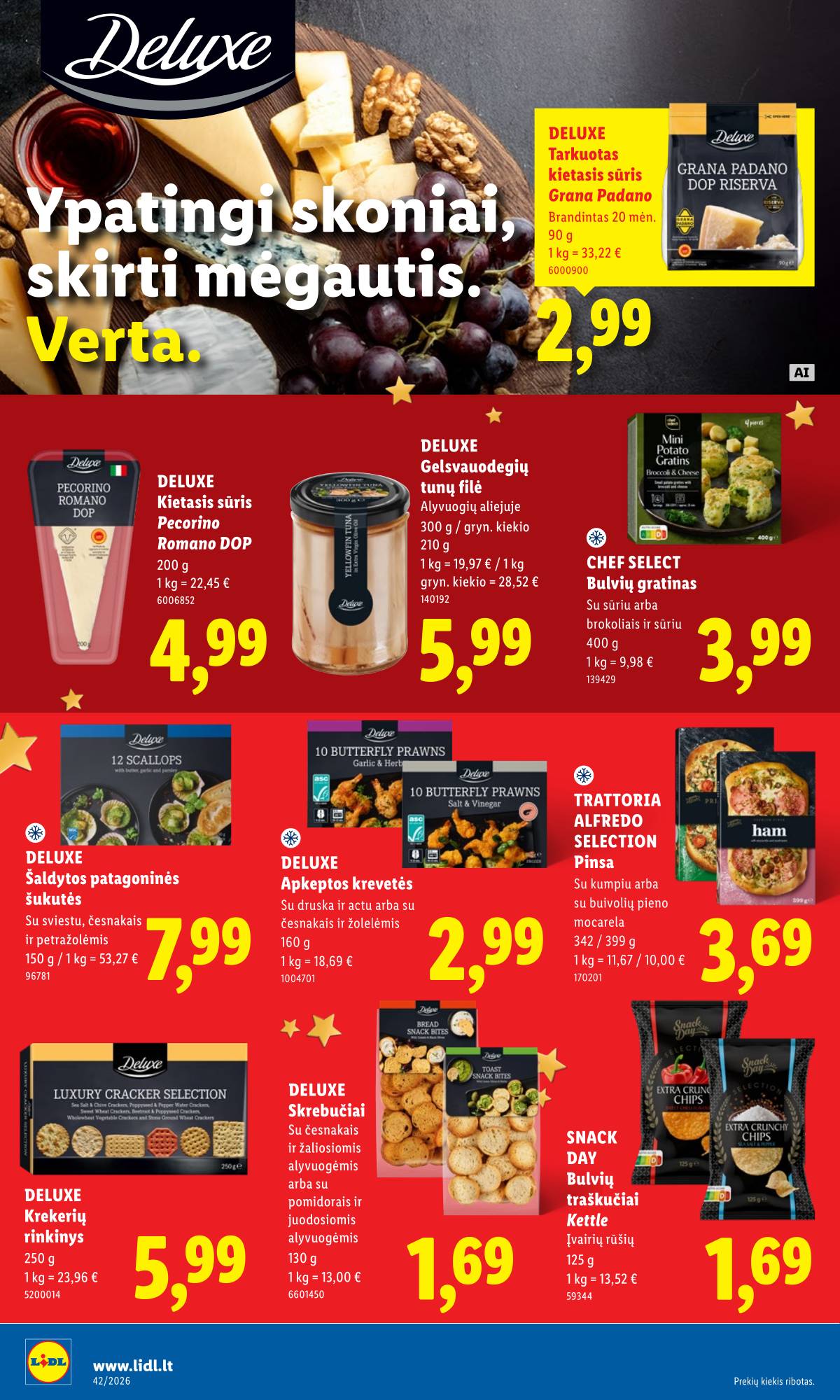 Lidl - LIDL SAVAITĖS Maisto prekių akcijų leidinys 22 puslapis
