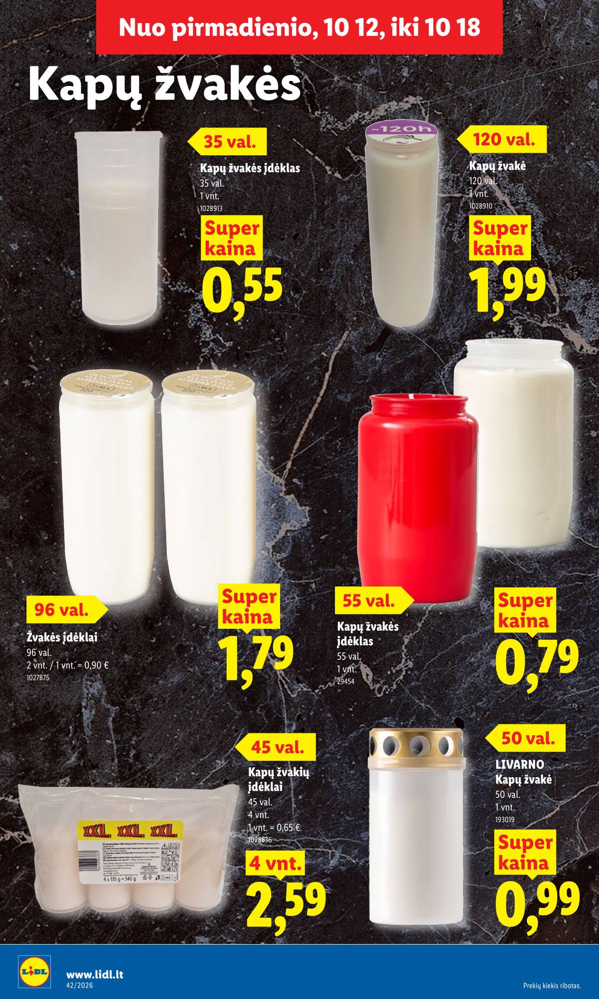 Lidl - LIDL SAVAITĖS Maisto prekių akcijų leidinys 26 puslapis