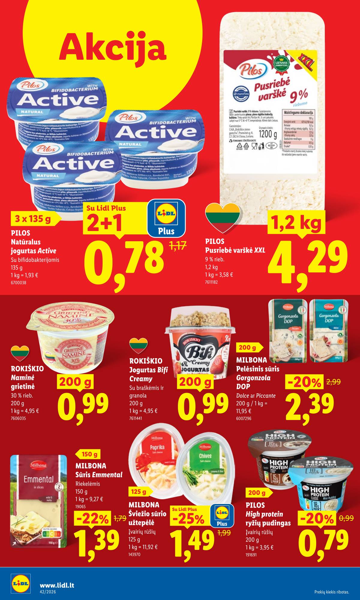 Lidl - LIDL SAVAITĖS Maisto prekių akcijų leidinys 34 puslapis