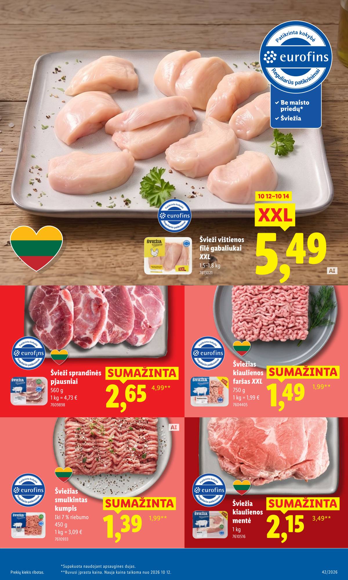 Lidl - LIDL SAVAITĖS Maisto prekių akcijų leidinys 9 puslapis