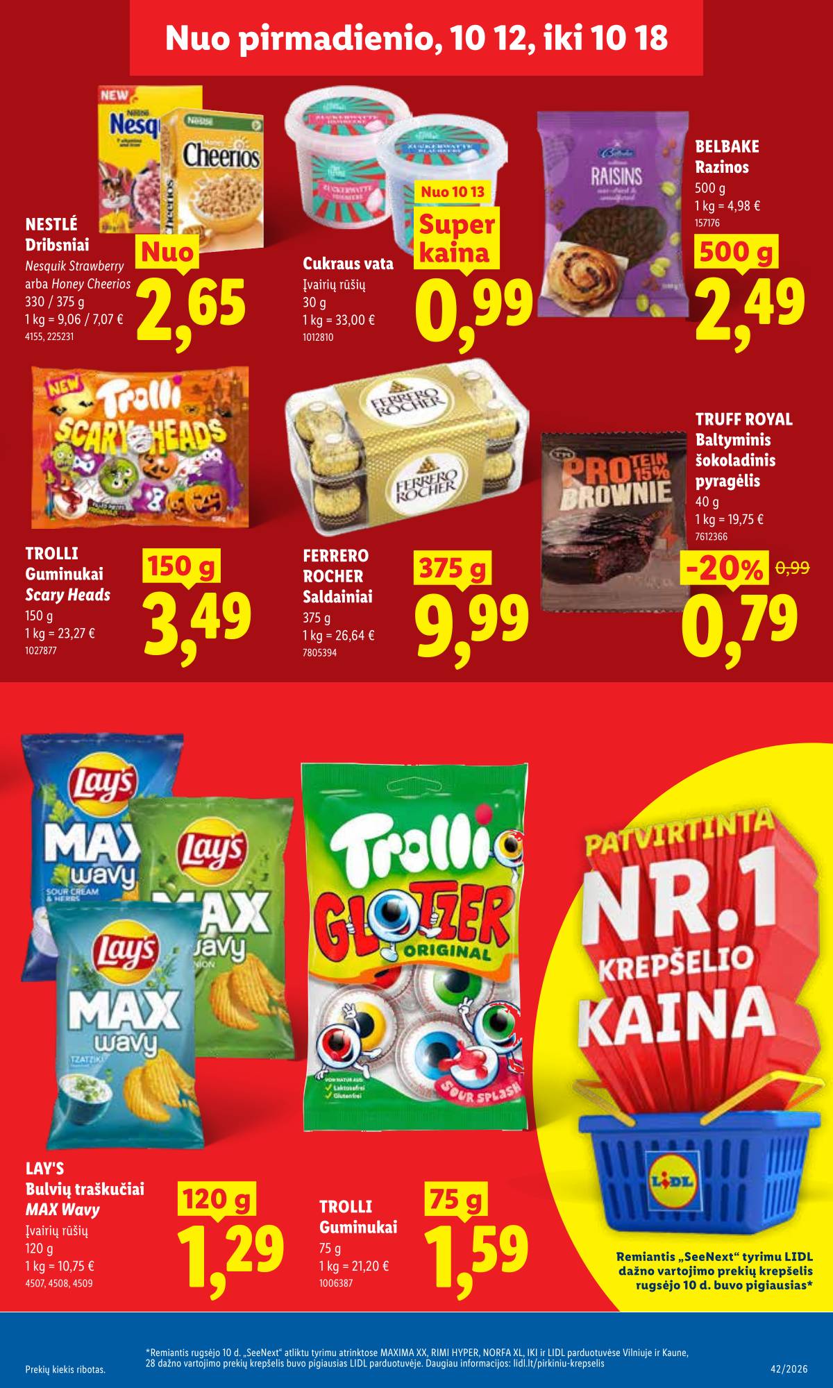 Lidl - LIDL SAVAITĖS Maisto prekių akcijų leidinys 17 puslapis