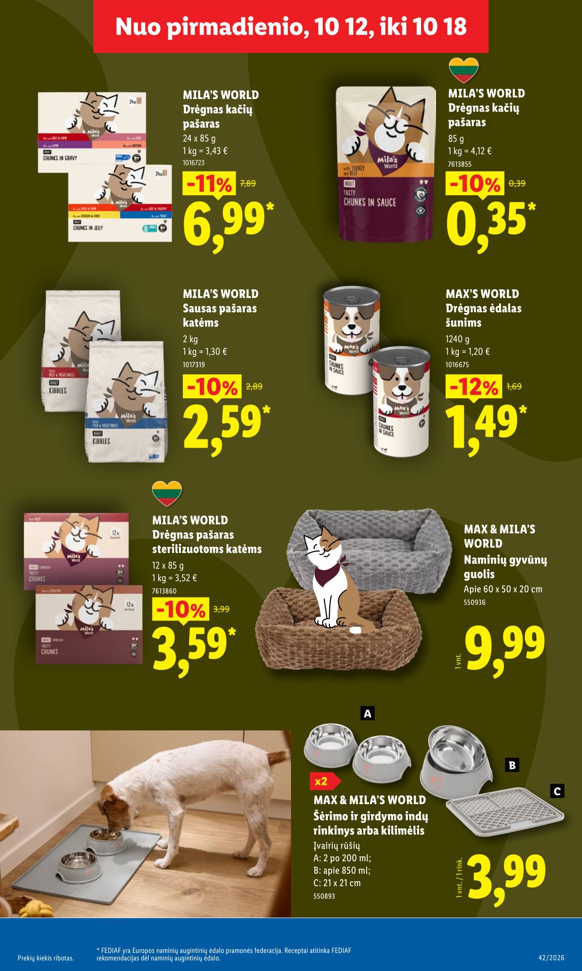 Lidl - LIDL SAVAITĖS Maisto prekių akcijų leidinys 29 puslapis
