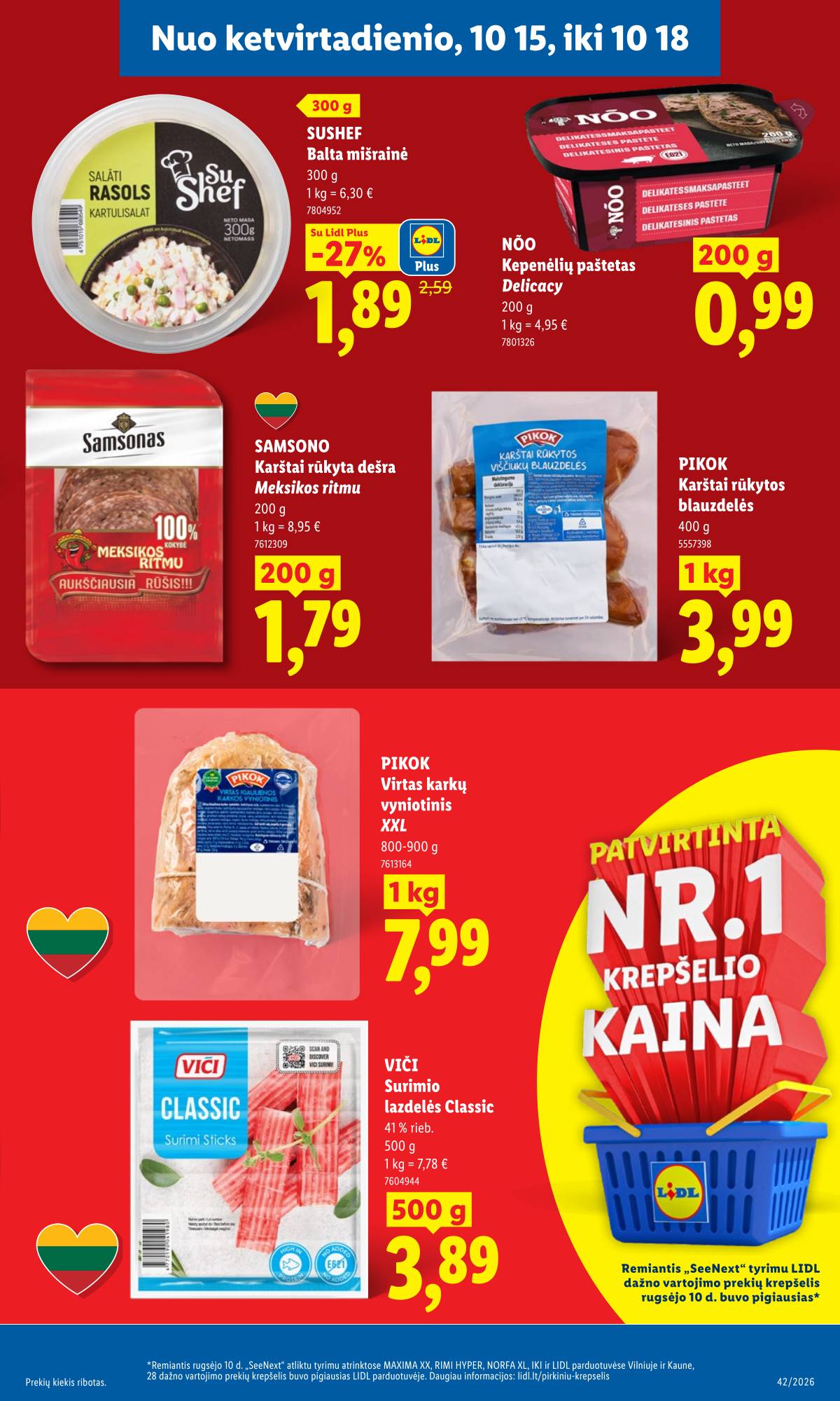 Lidl - LIDL SAVAITĖS Maisto prekių akcijų leidinys 35 puslapis