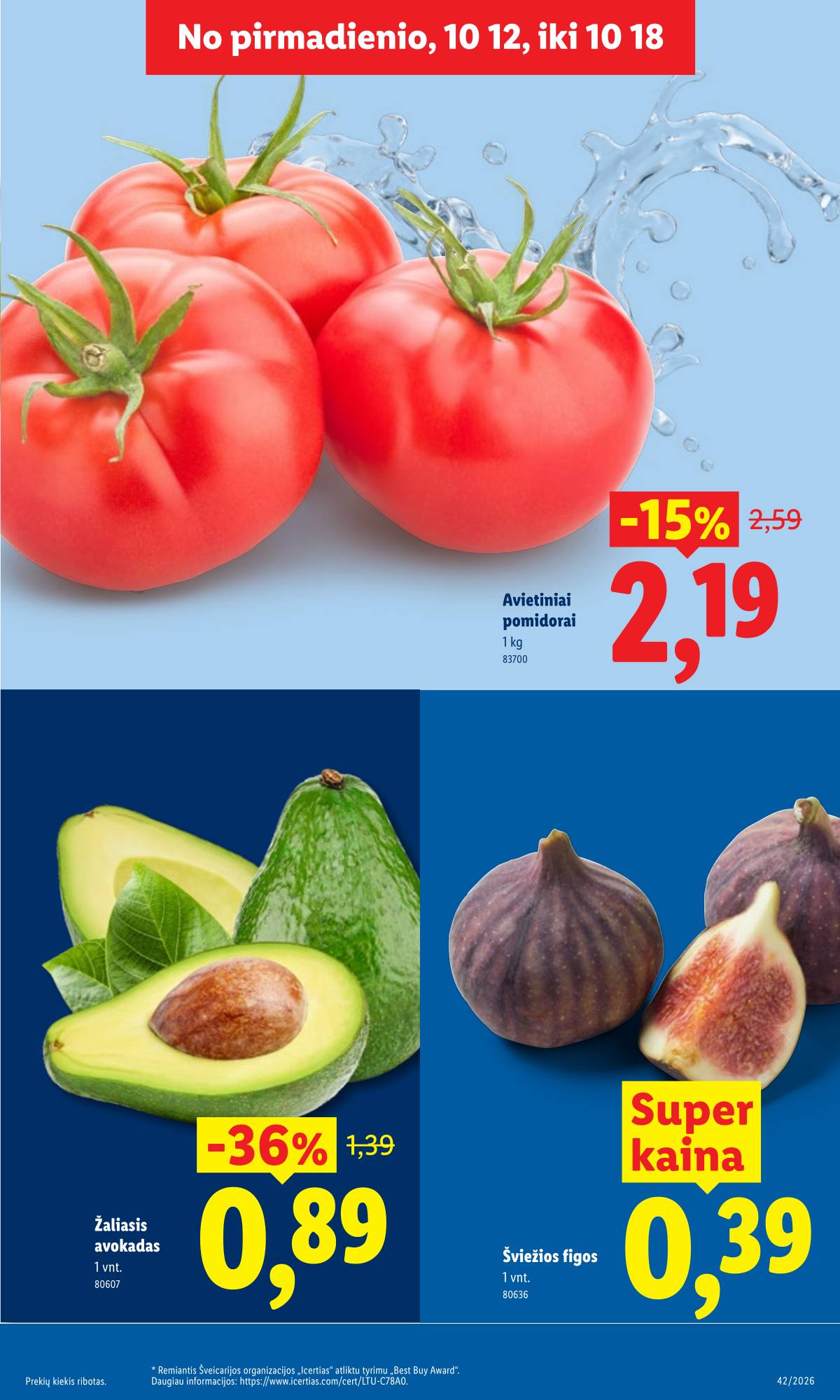 Lidl - LIDL SAVAITĖS Maisto prekių akcijų leidinys 5 puslapis