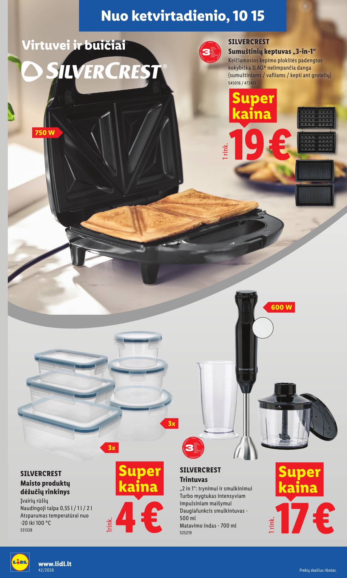 Lidl - LIDL Ne maisto prekių akcijų leidinys 16 puslapis