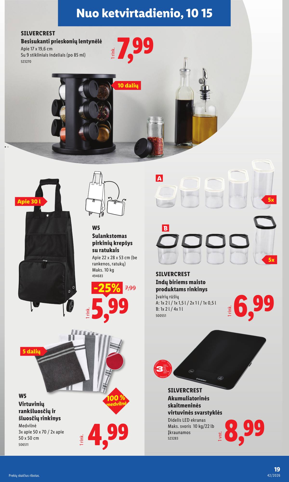 Lidl - LIDL Ne maisto prekių akcijų leidinys 19 puslapis