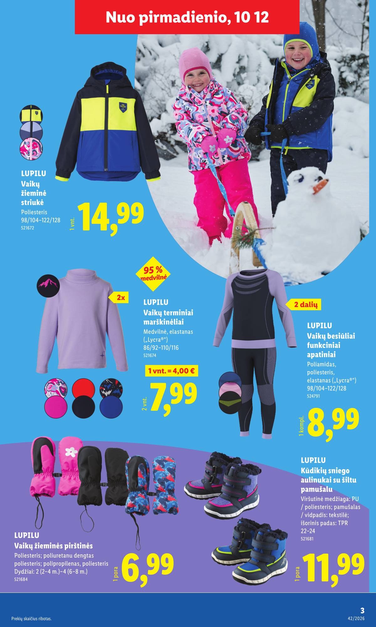 Lidl - LIDL Ne maisto prekių akcijų leidinys 3 puslapis