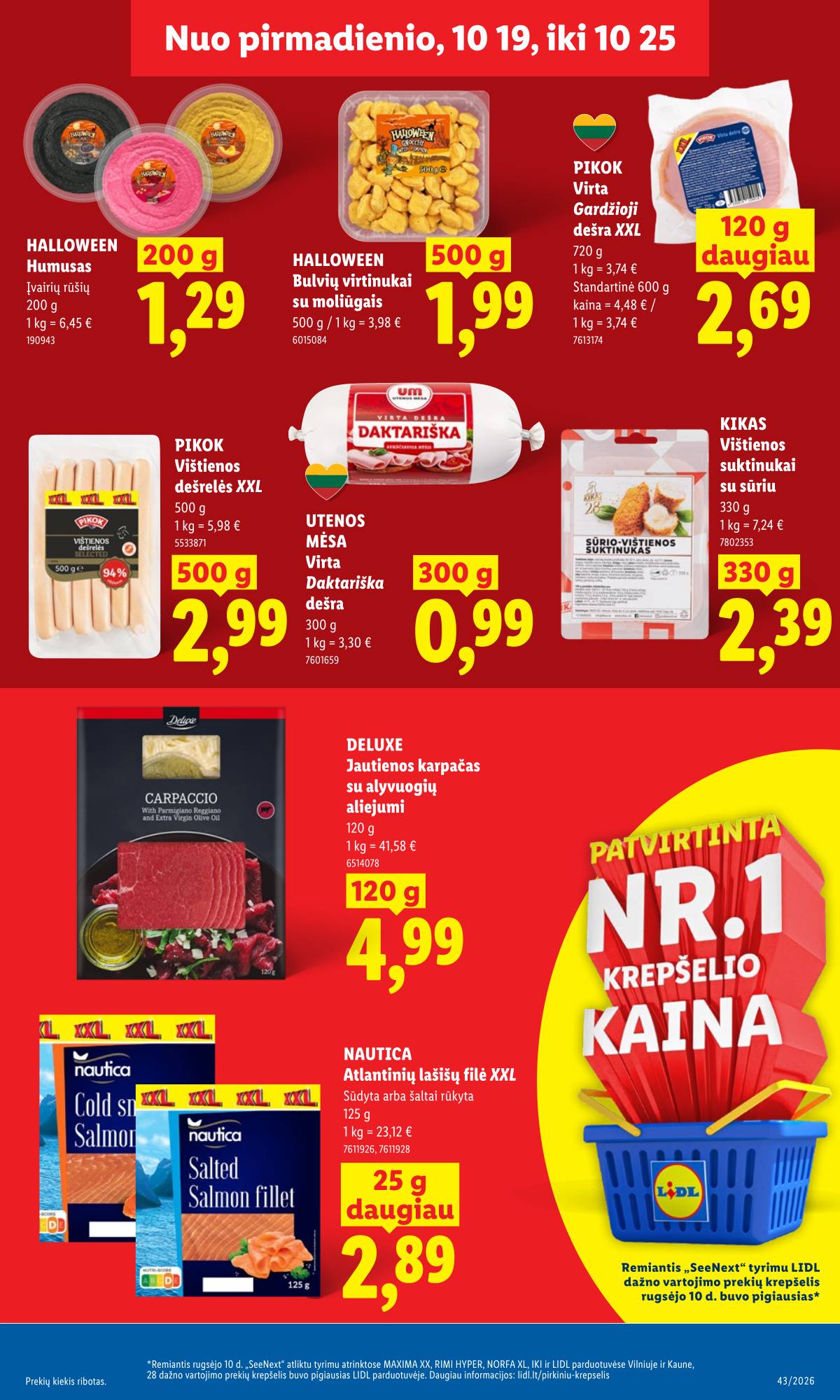 Lidl - LIDL SAVAITĖS Maisto prekių akcijų leidinys 11 puslapis