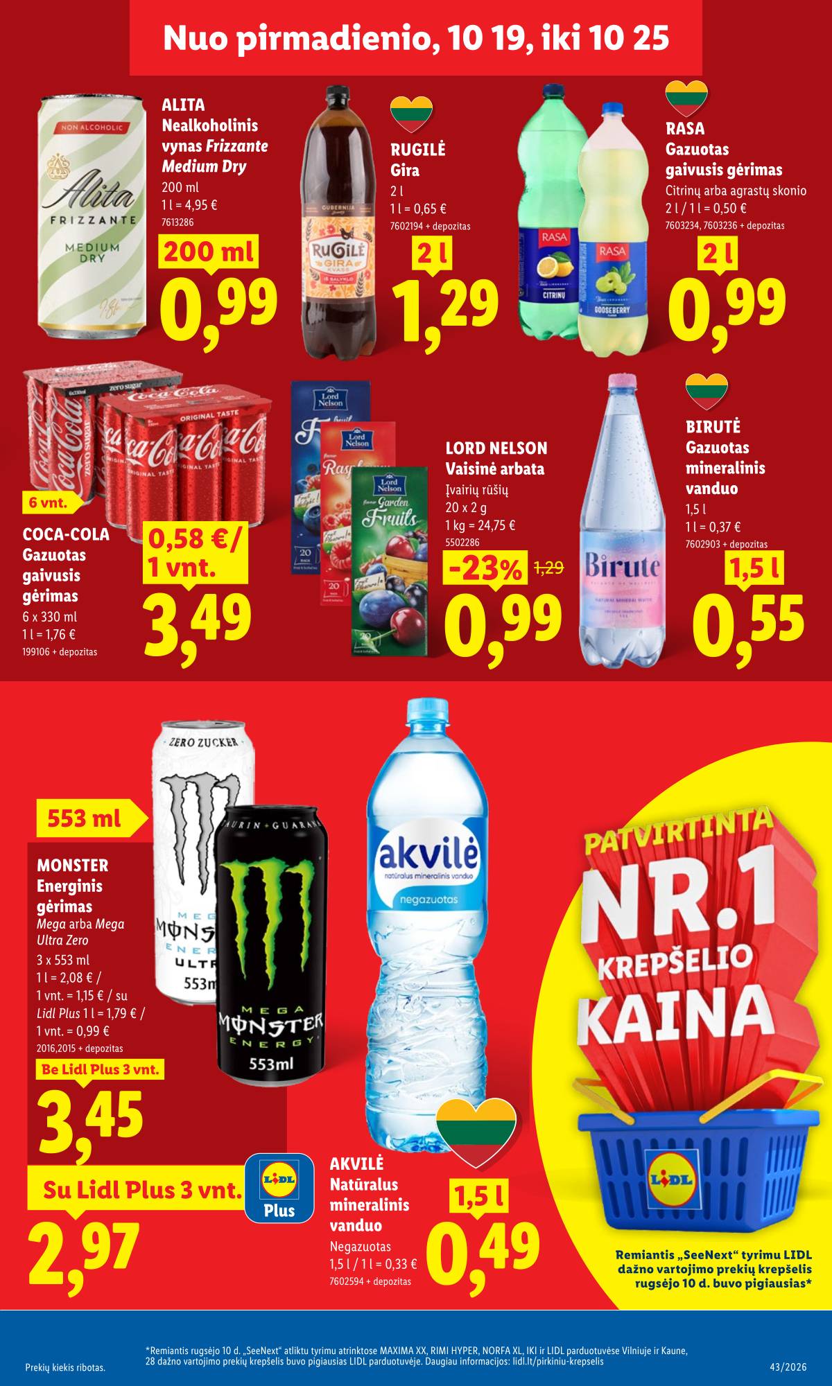 Lidl - LIDL SAVAITĖS Maisto prekių akcijų leidinys 13 puslapis
