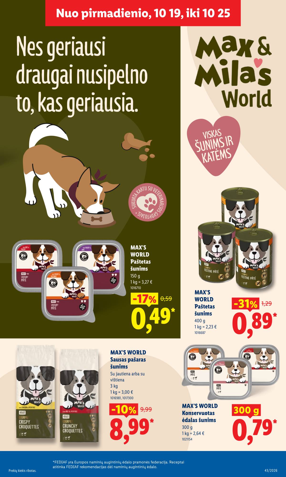 Lidl - LIDL SAVAITĖS Maisto prekių akcijų leidinys 15 puslapis