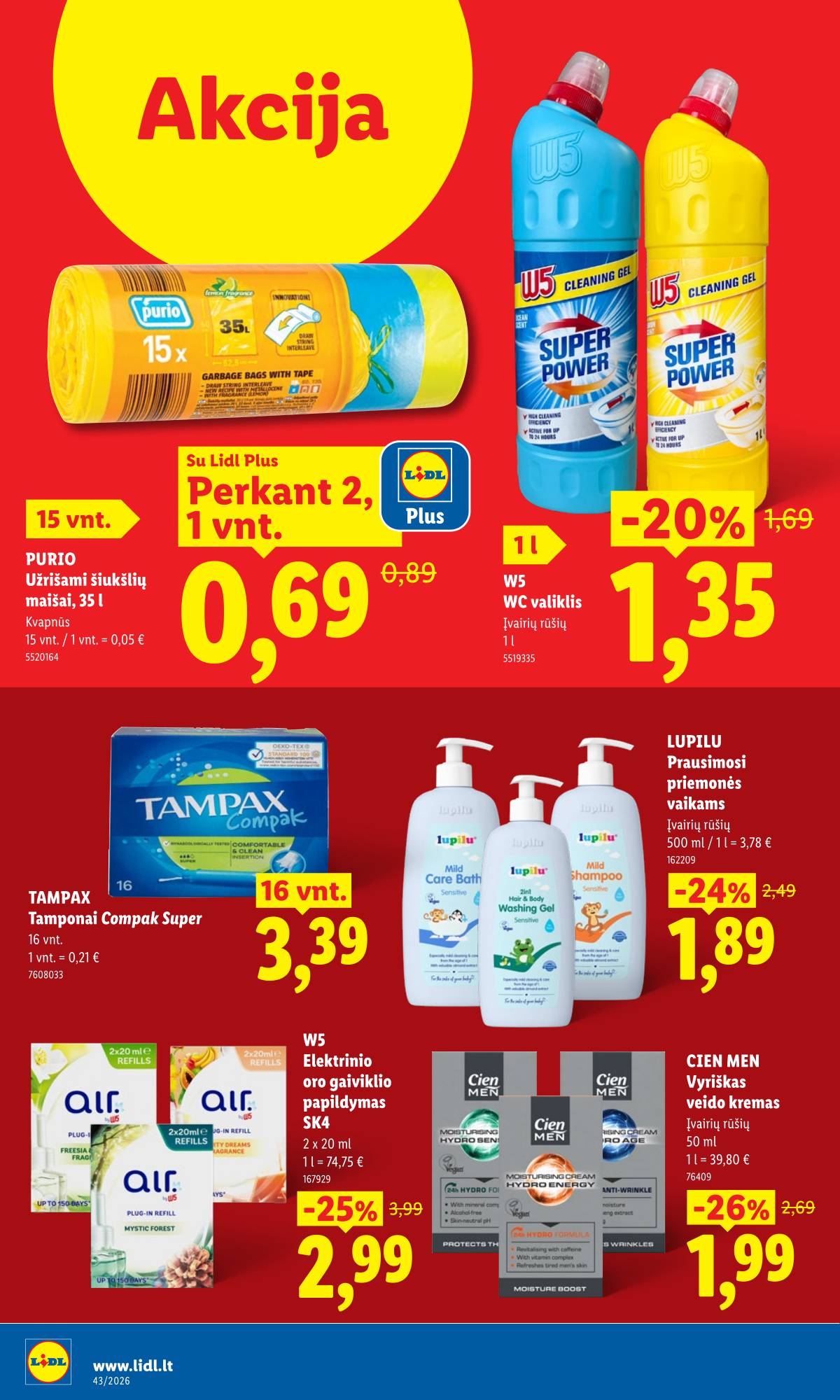 Lidl - LIDL SAVAITĖS Maisto prekių akcijų leidinys 20 puslapis