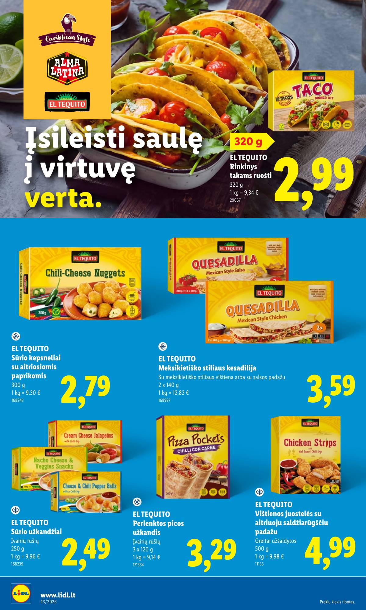 Lidl - LIDL SAVAITĖS Maisto prekių akcijų leidinys 22 puslapis