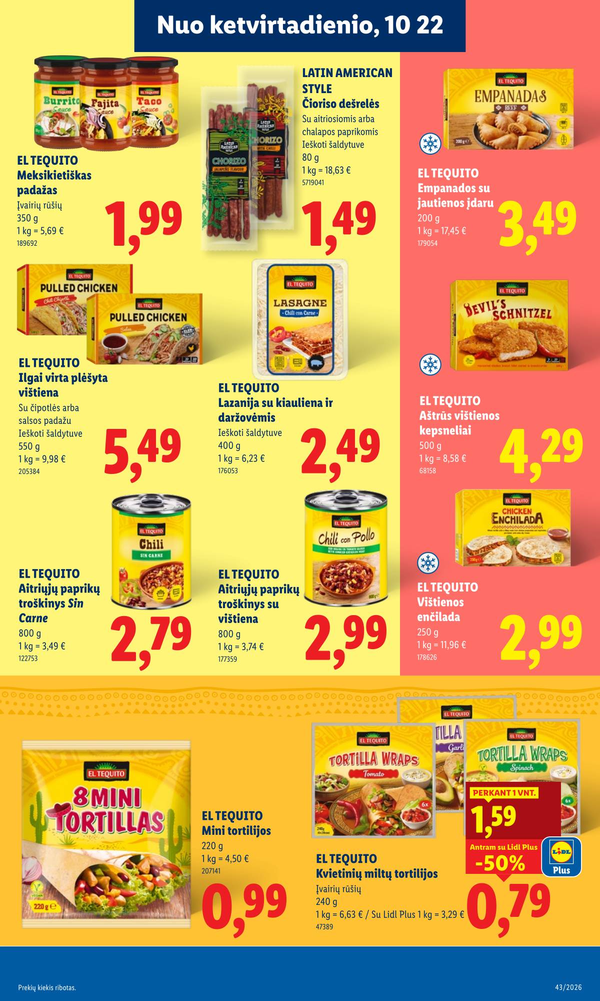 Lidl - LIDL SAVAITĖS Maisto prekių akcijų leidinys 23 puslapis
