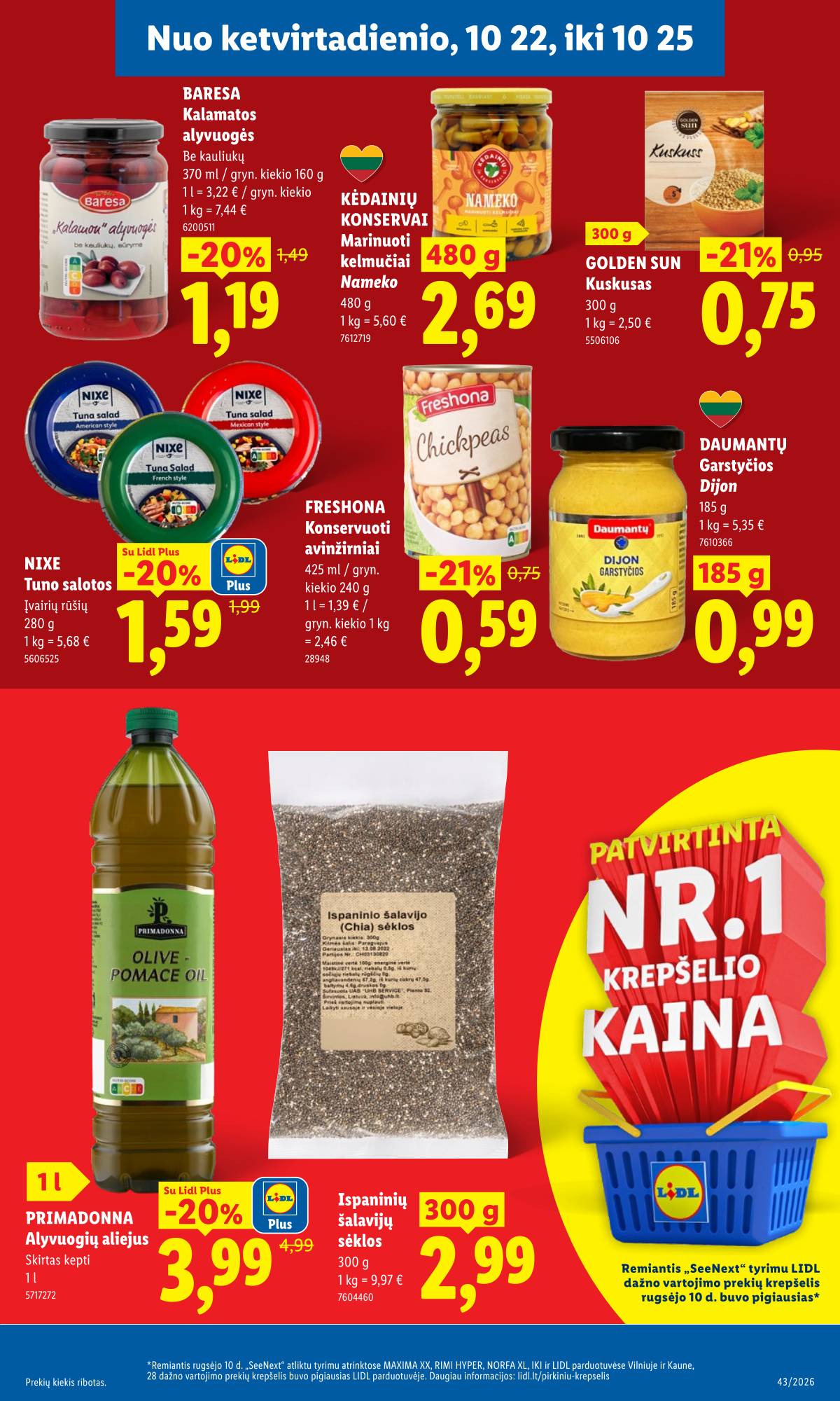 Lidl - LIDL SAVAITĖS Maisto prekių akcijų leidinys 27 puslapis
