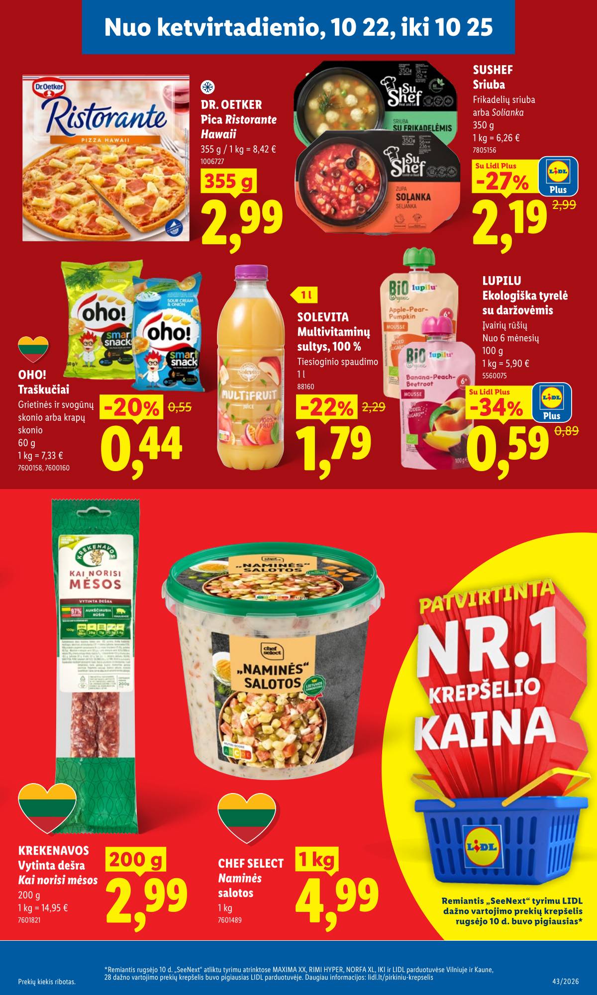 Lidl - LIDL SAVAITĖS Maisto prekių akcijų leidinys 29 puslapis