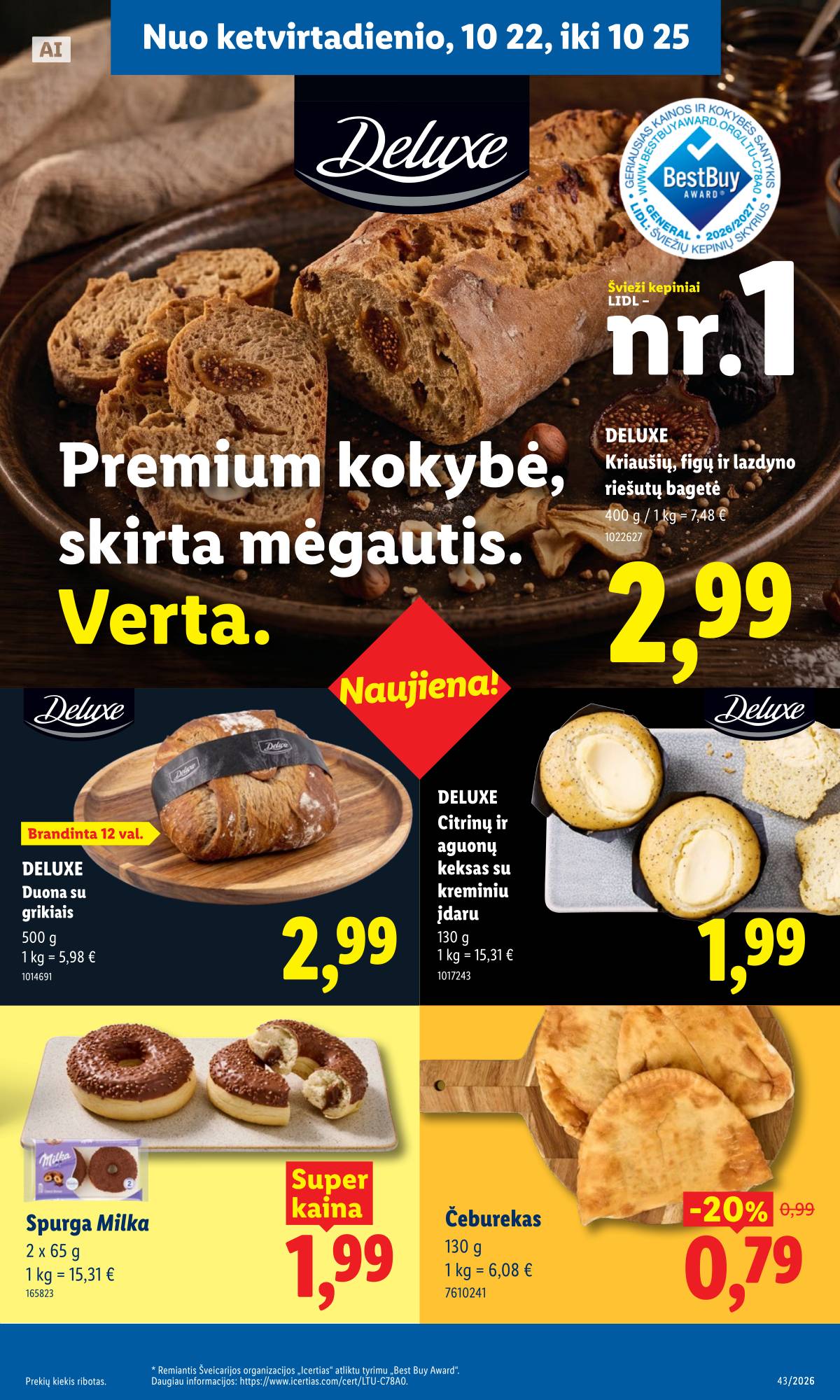 Lidl - LIDL SAVAITĖS Maisto prekių akcijų leidinys 31 puslapis