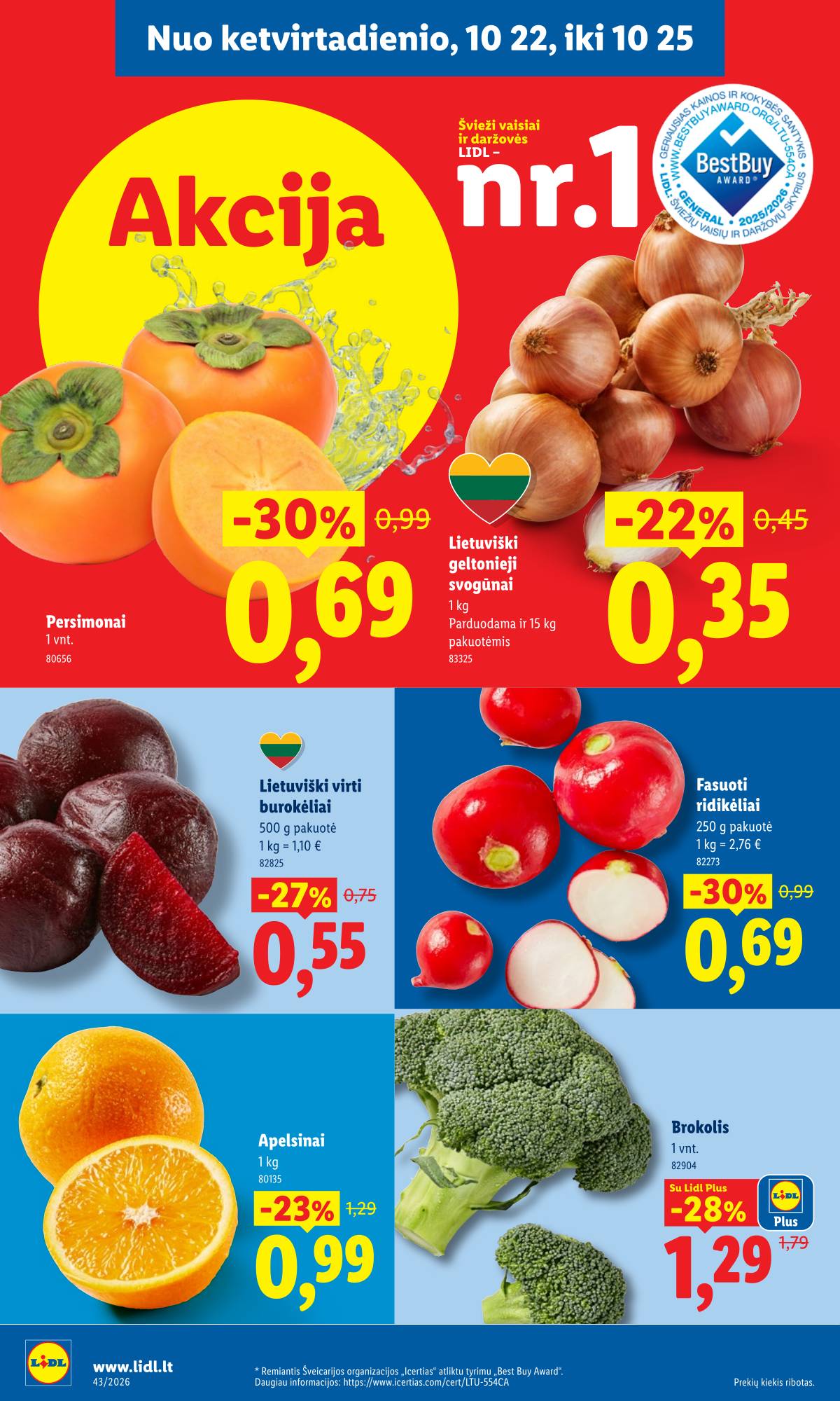 Lidl - LIDL SAVAITĖS Maisto prekių akcijų leidinys 32 puslapis