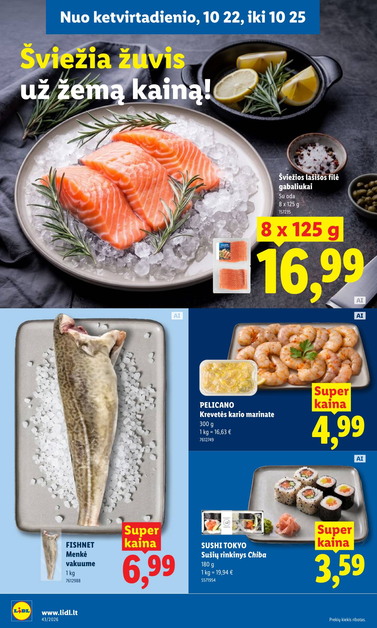 Lidl - LIDL SAVAITĖS Maisto prekių akcijų leidinys 34 puslapis
