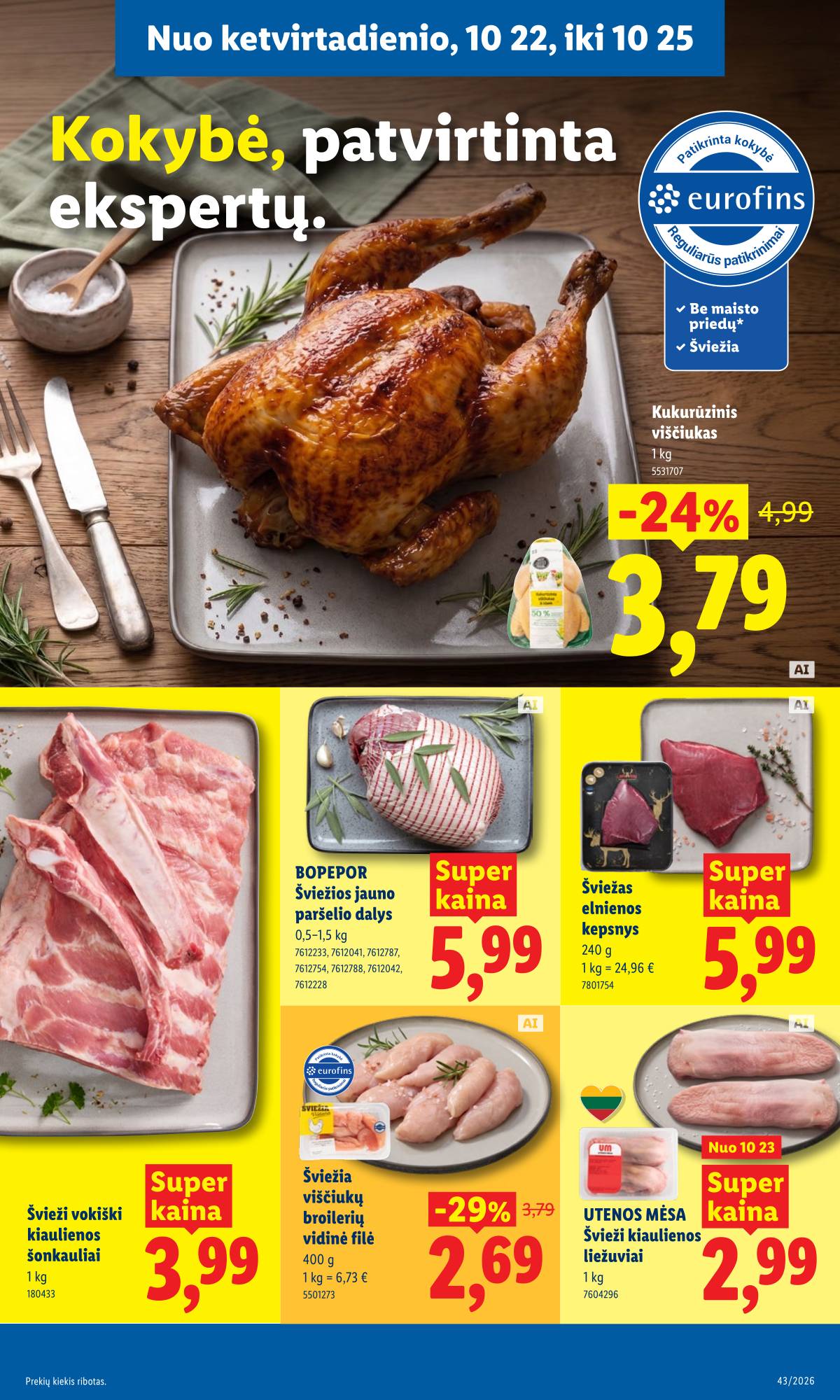 Lidl - LIDL SAVAITĖS Maisto prekių akcijų leidinys 35 puslapis