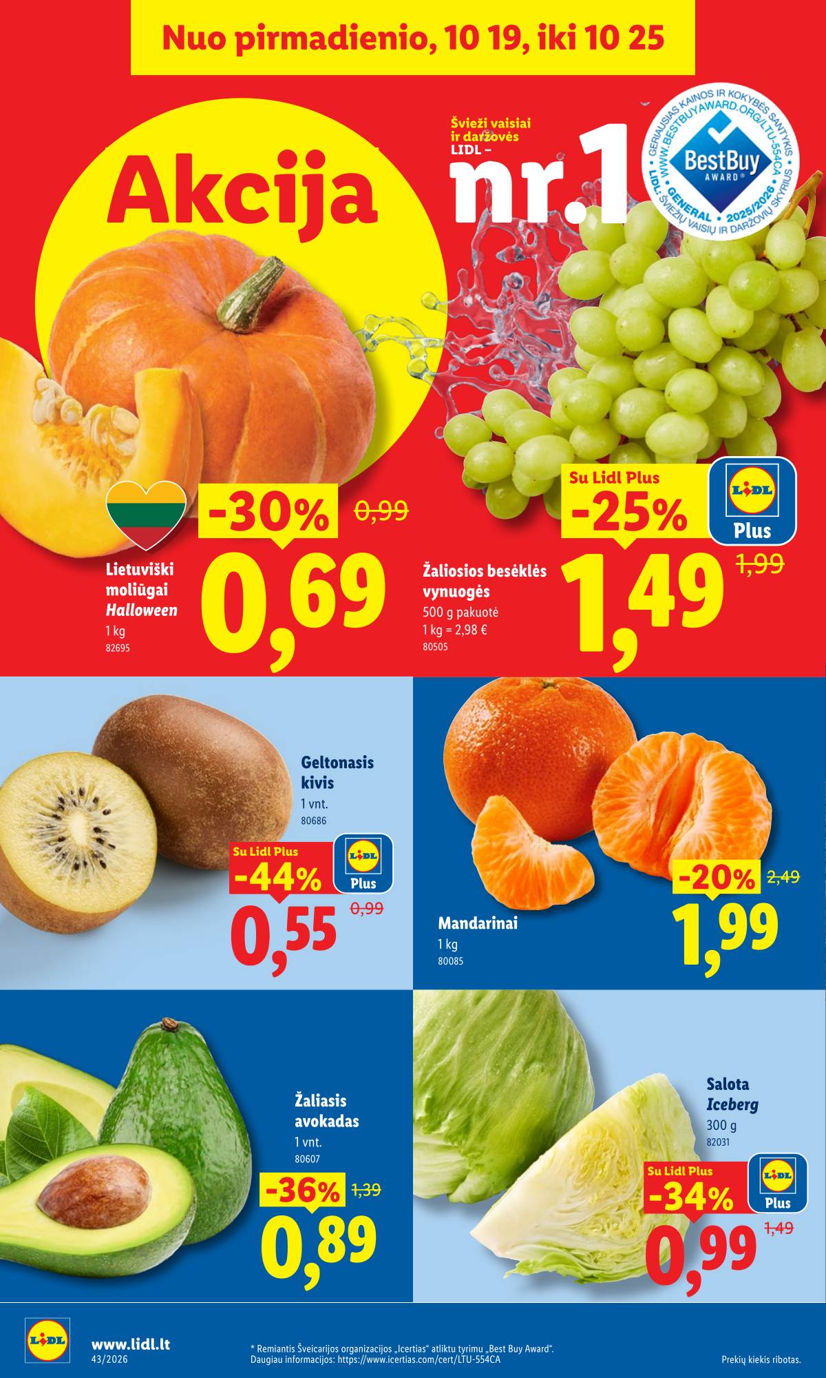 Lidl - LIDL SAVAITĖS Maisto prekių akcijų leidinys 4 puslapis