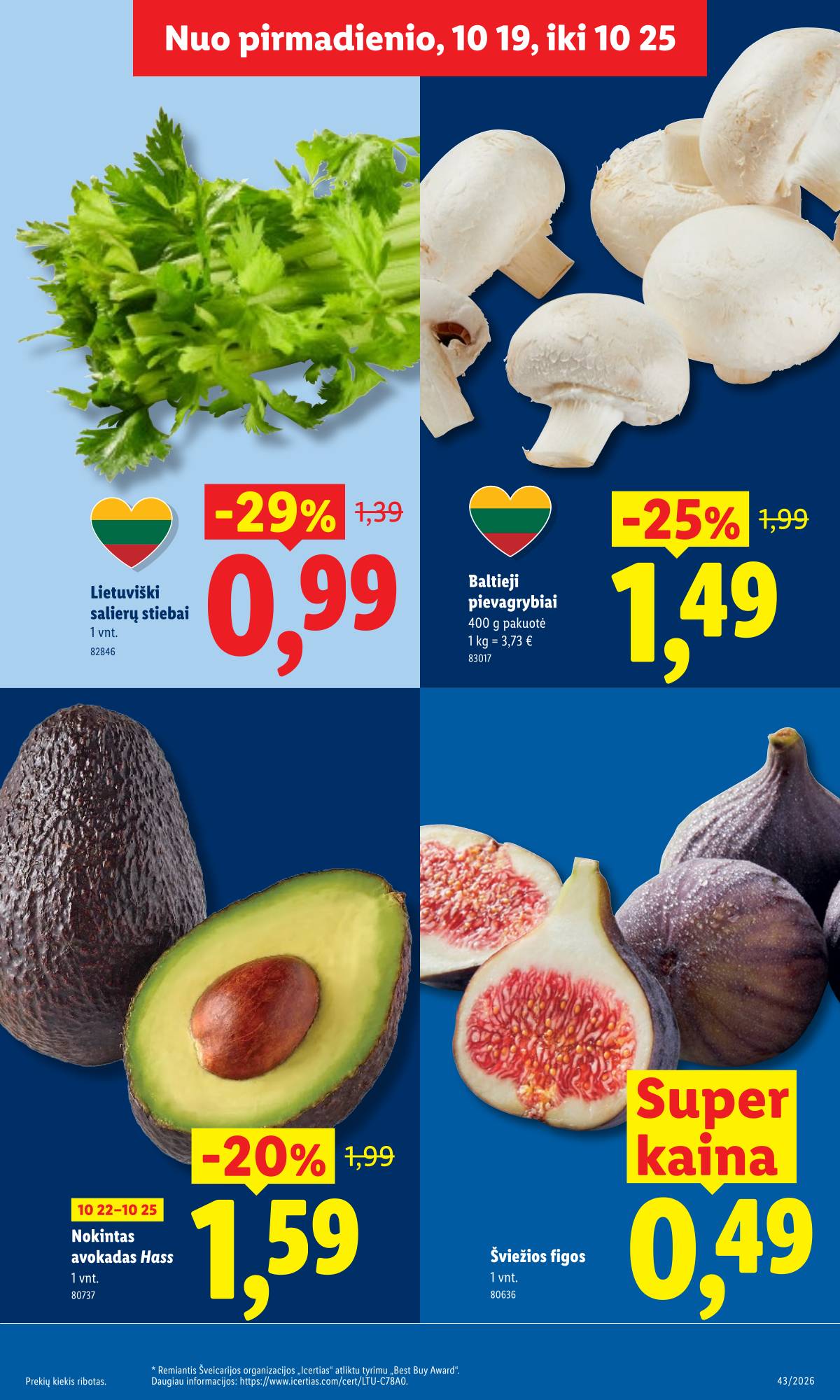 Lidl - LIDL SAVAITĖS Maisto prekių akcijų leidinys 5 puslapis