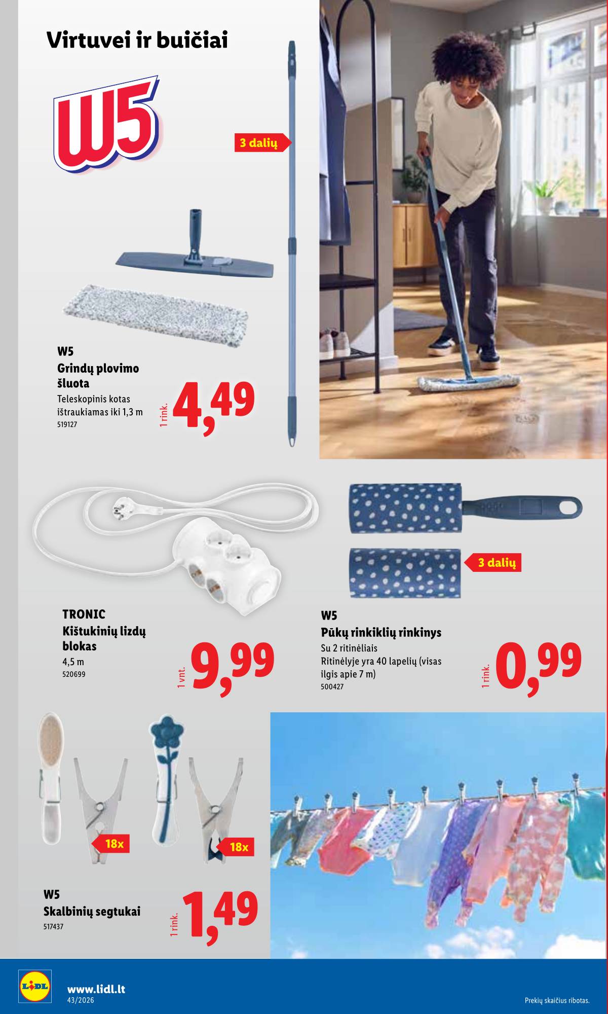 Lidl - LIDL Ne maisto prekių akcijų leidinys 10 puslapis