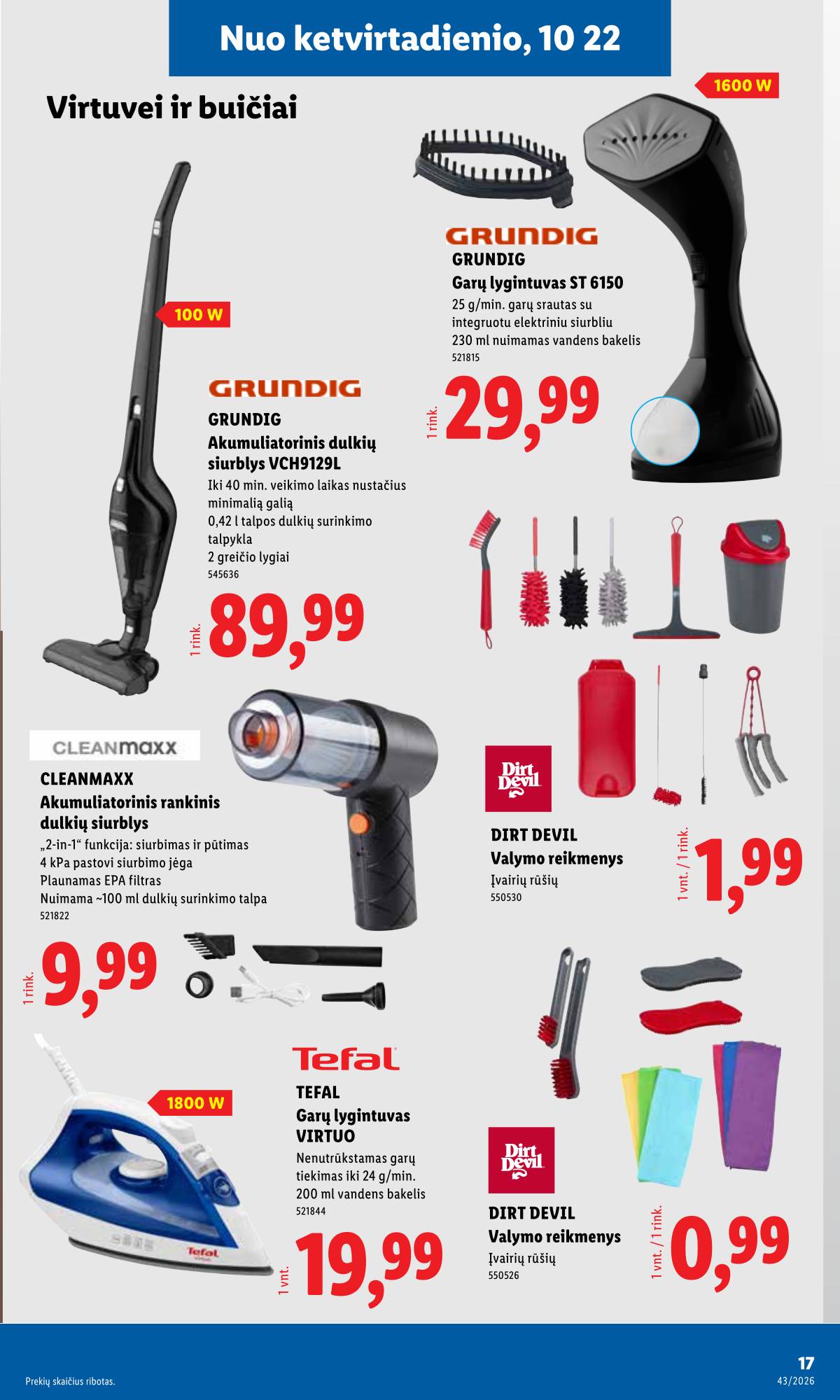 Lidl - LIDL Ne maisto prekių akcijų leidinys 17 puslapis