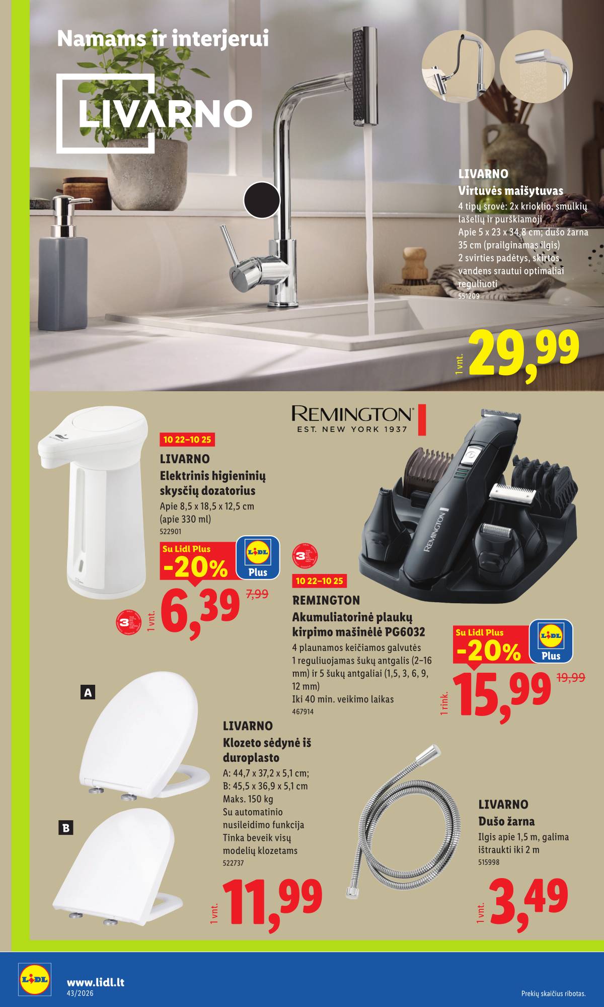 Lidl - LIDL Ne maisto prekių akcijų leidinys 18 puslapis