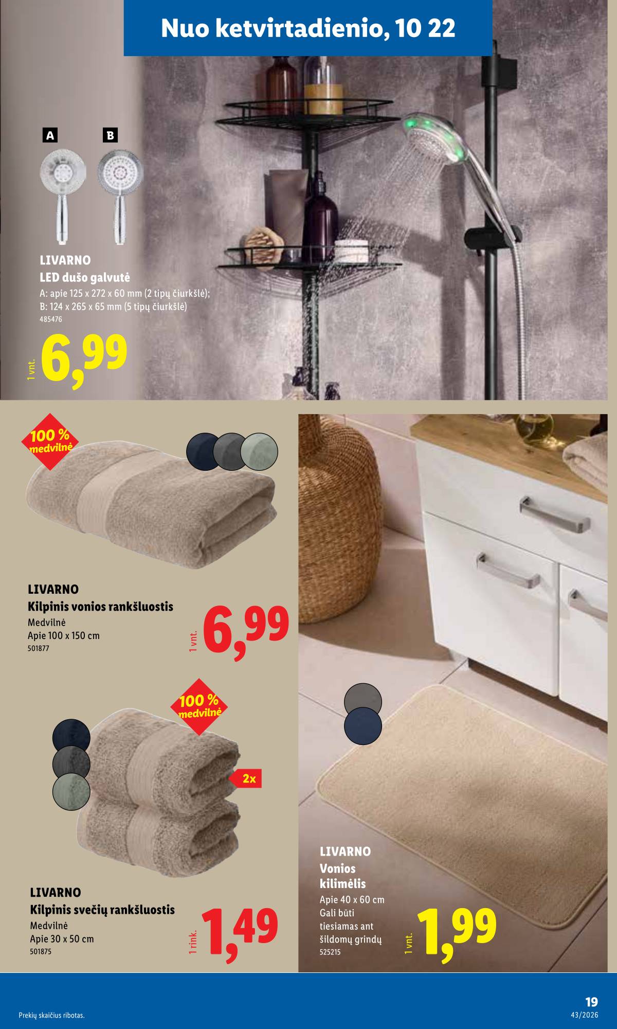 Lidl - LIDL Ne maisto prekių akcijų leidinys 19 puslapis