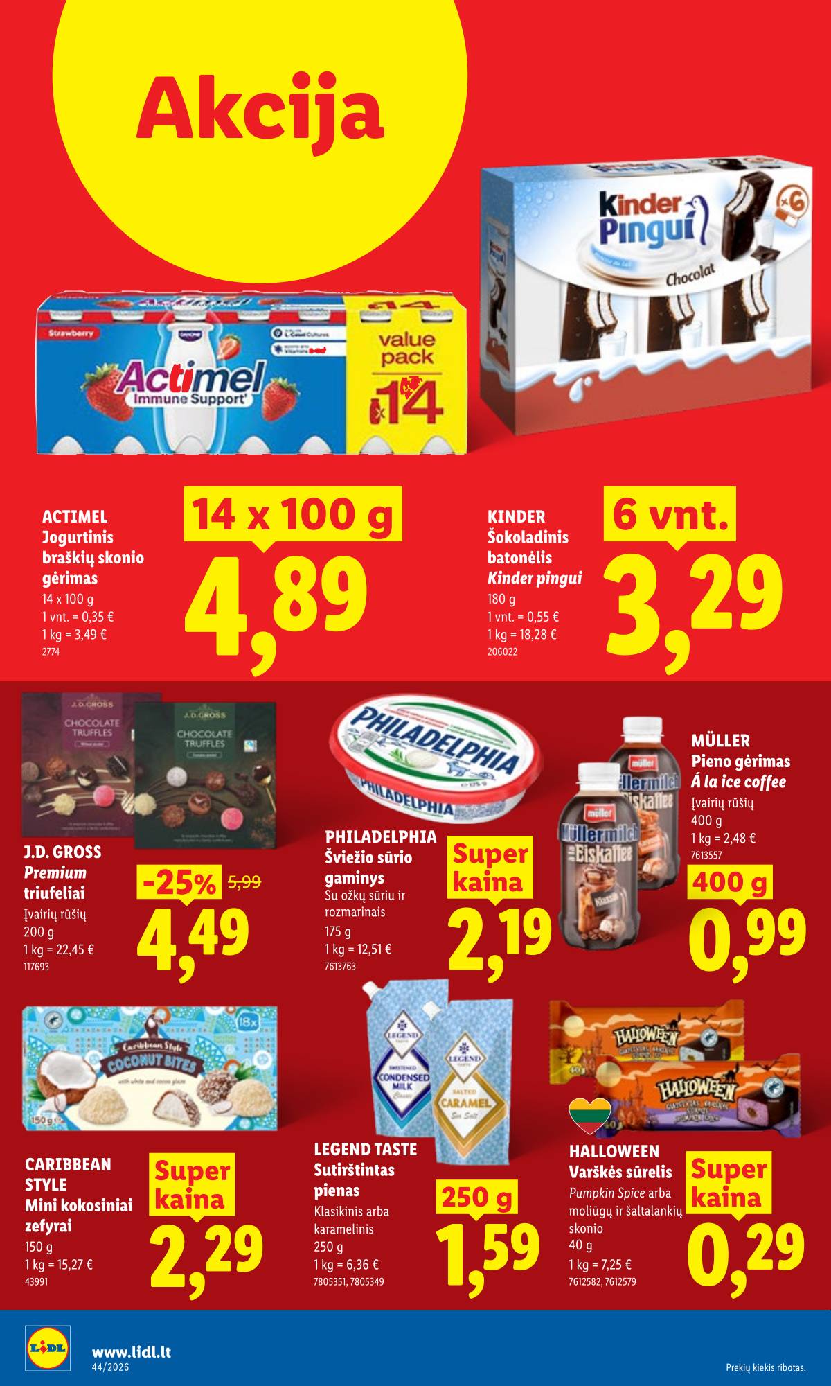 Lidl - LIDL SAVAITĖS Maisto prekių akcijų leidinys 12 puslapis