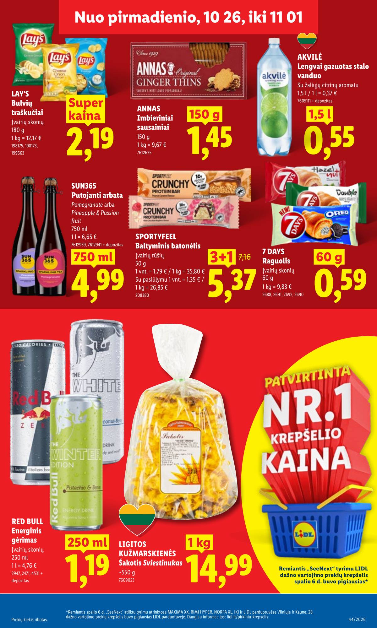 Lidl - LIDL SAVAITĖS Maisto prekių akcijų leidinys 15 puslapis