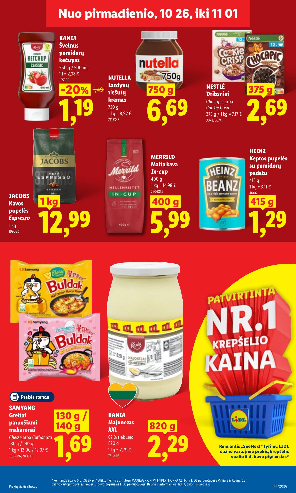 Lidl - LIDL SAVAITĖS Maisto prekių akcijų leidinys 17 puslapis