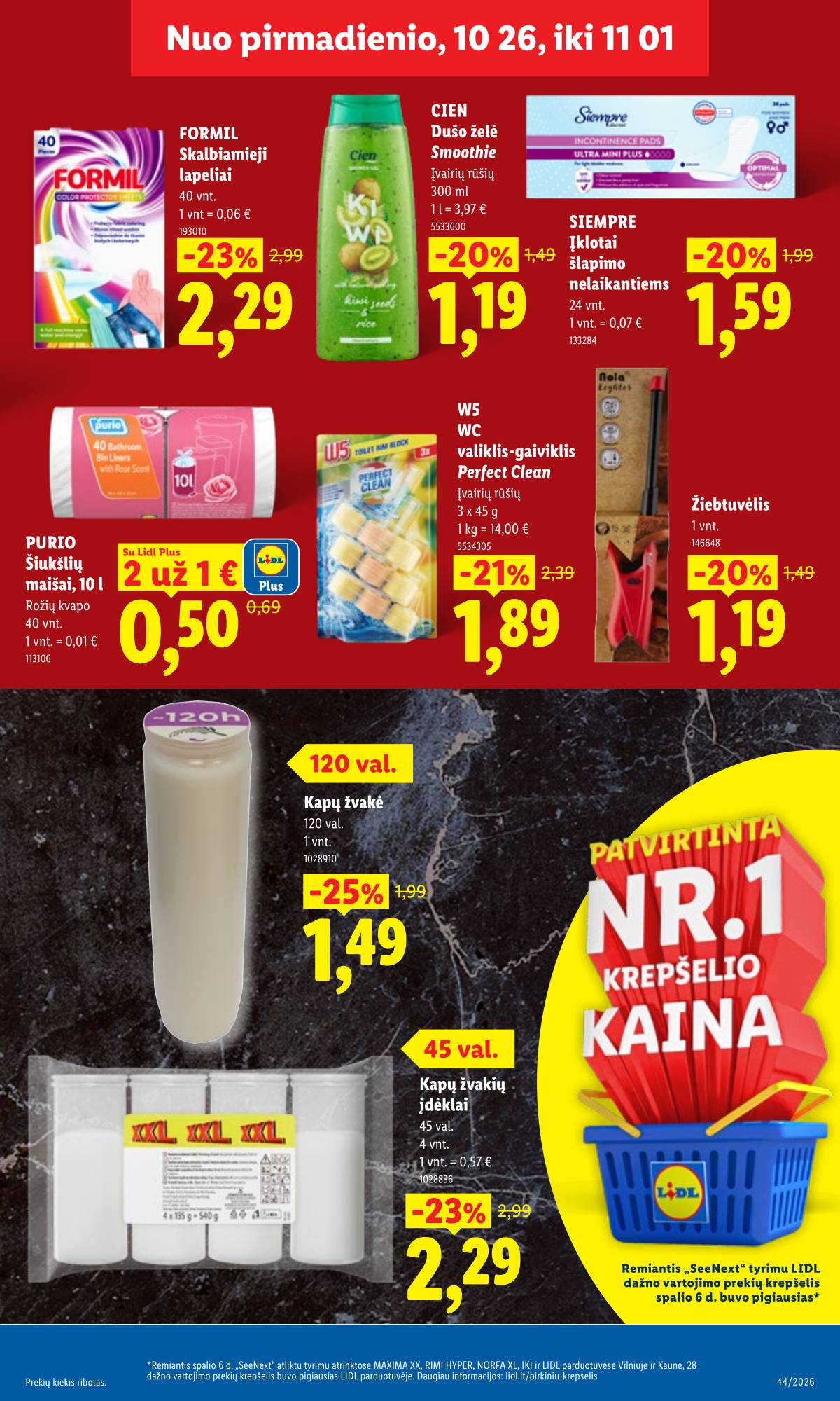 Lidl - LIDL SAVAITĖS Maisto prekių akcijų leidinys 19 puslapis