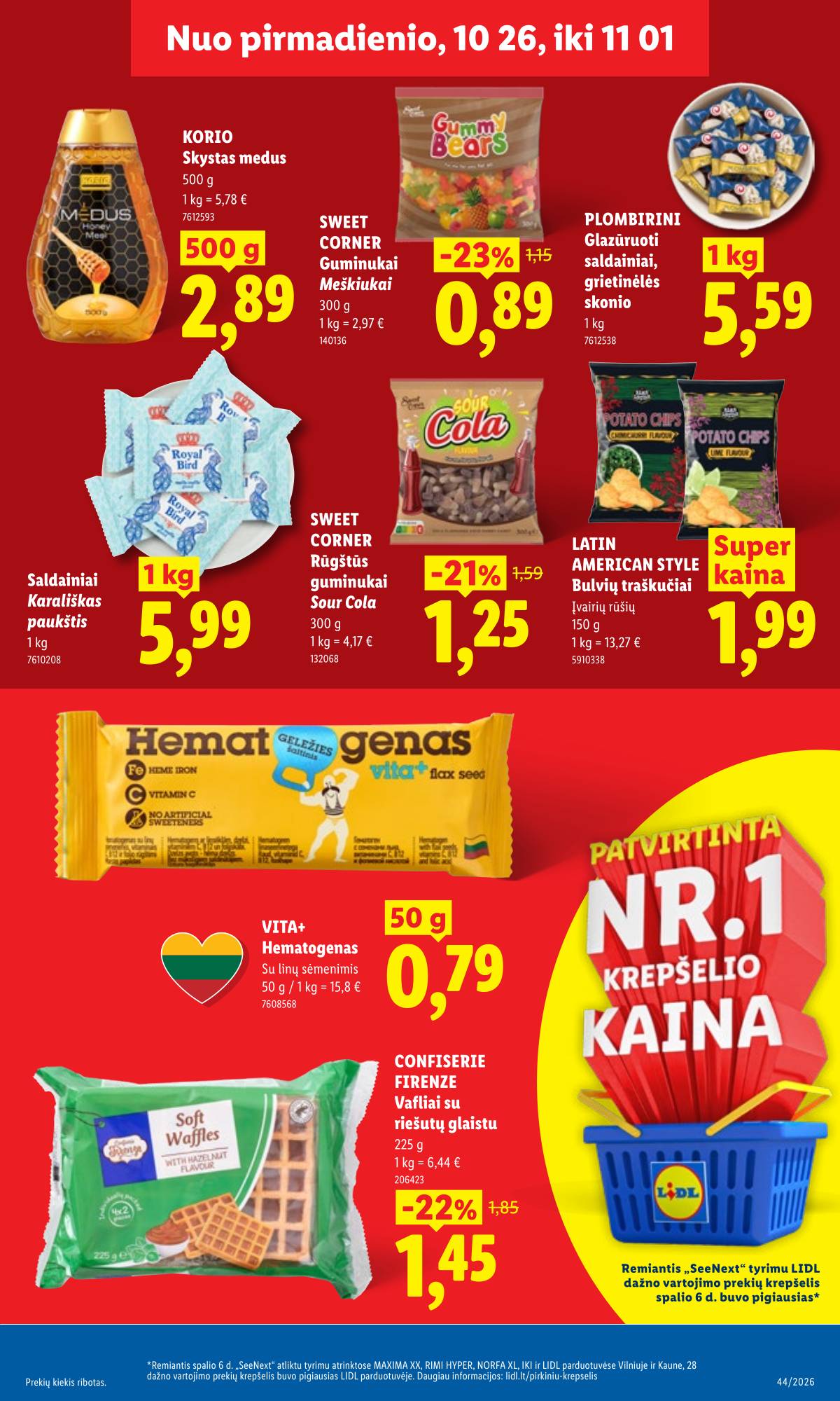 Lidl - LIDL SAVAITĖS Maisto prekių akcijų leidinys 21 puslapis