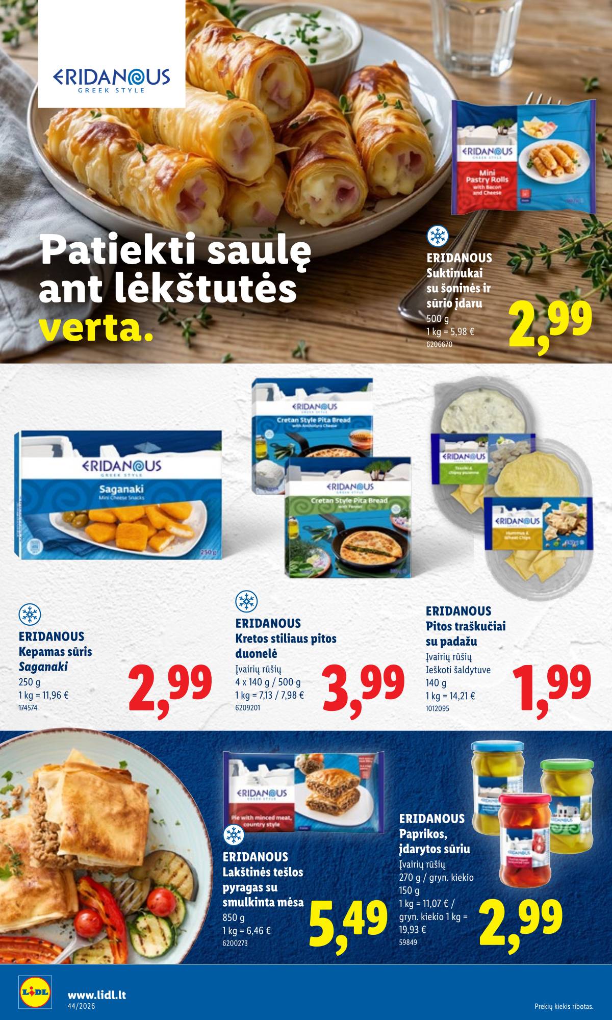 Lidl - LIDL SAVAITĖS Maisto prekių akcijų leidinys 28 puslapis
