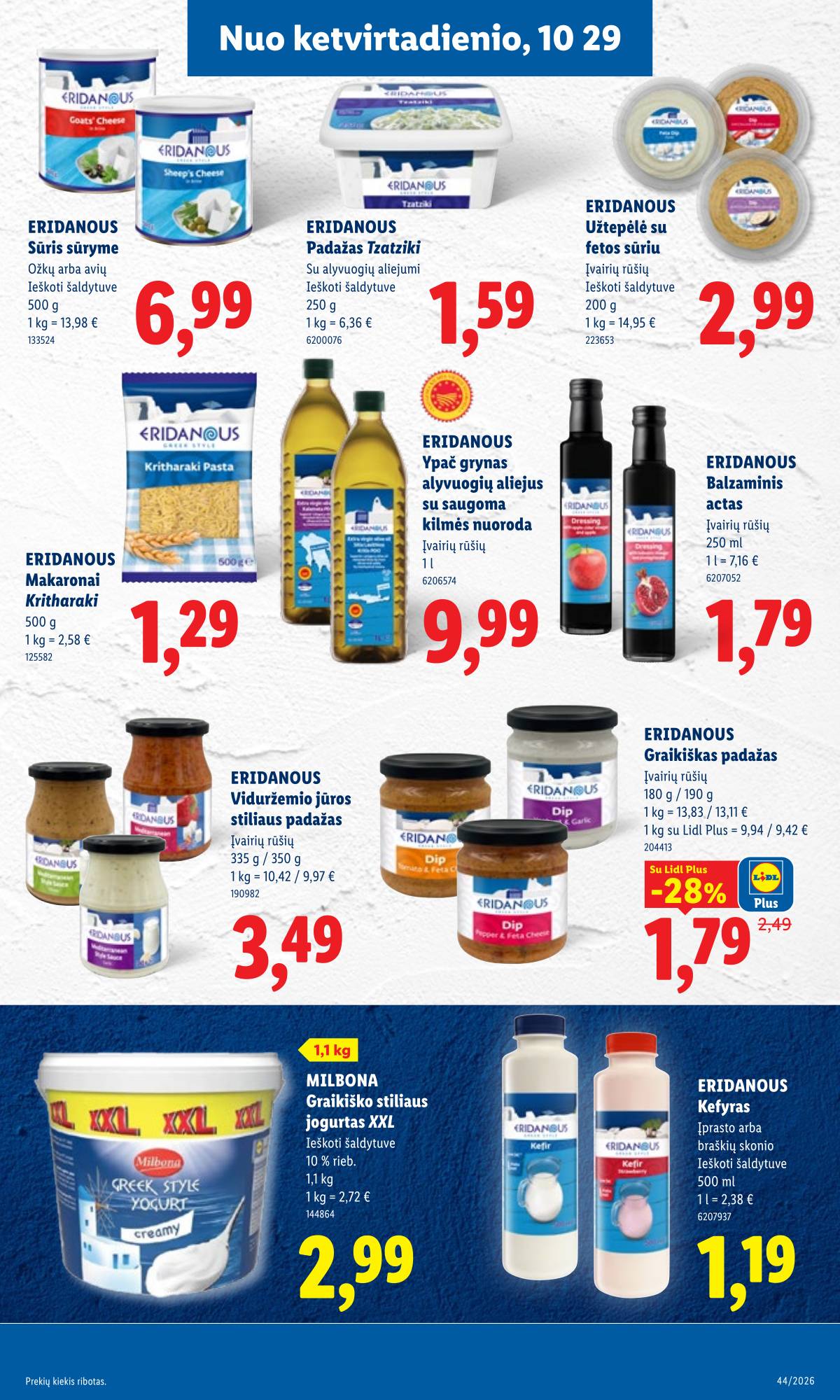 Lidl - LIDL SAVAITĖS Maisto prekių akcijų leidinys 31 puslapis